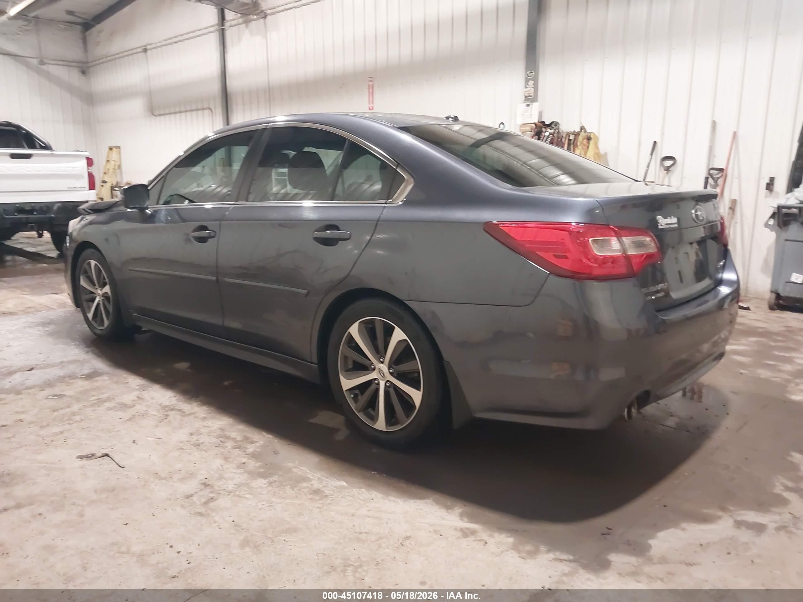 2015 Subaru Legacy 3.6r Limited Blue vin: 4S3BNEN65F3052946