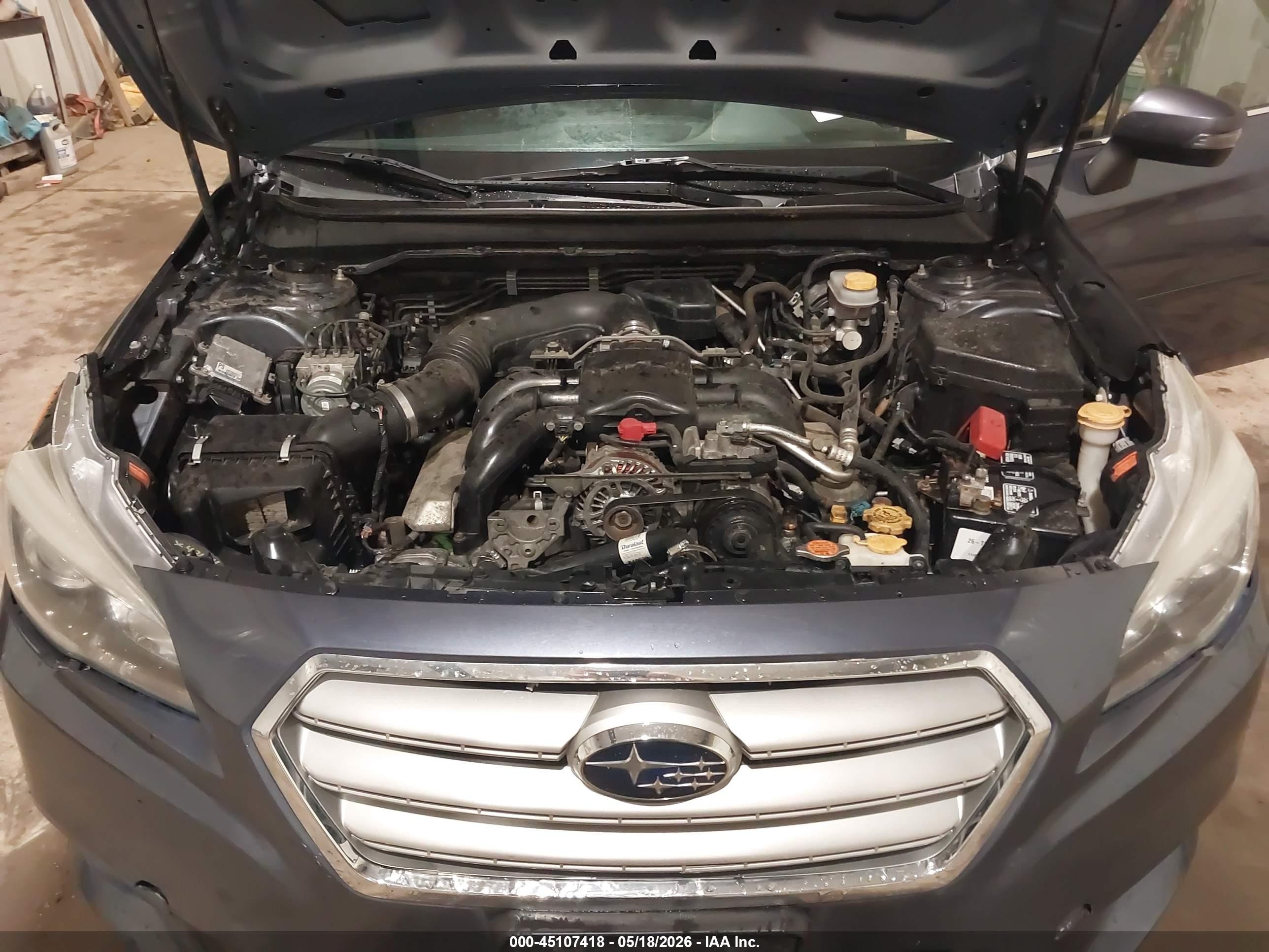 2015 Subaru Legacy 3.6r Limited Blue vin: 4S3BNEN65F3052946