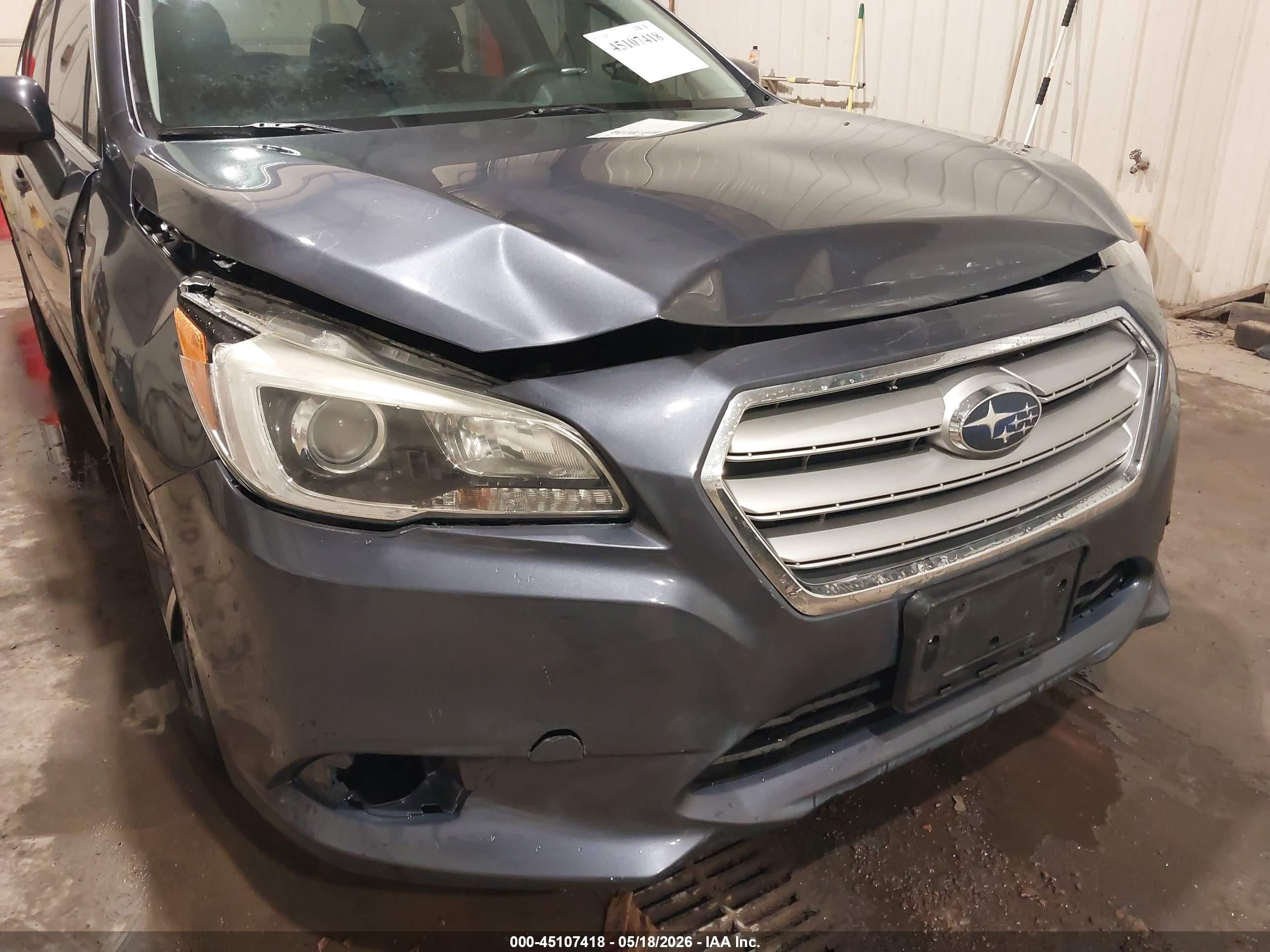 2015 Subaru Legacy 3.6r Limited Blue vin: 4S3BNEN65F3052946