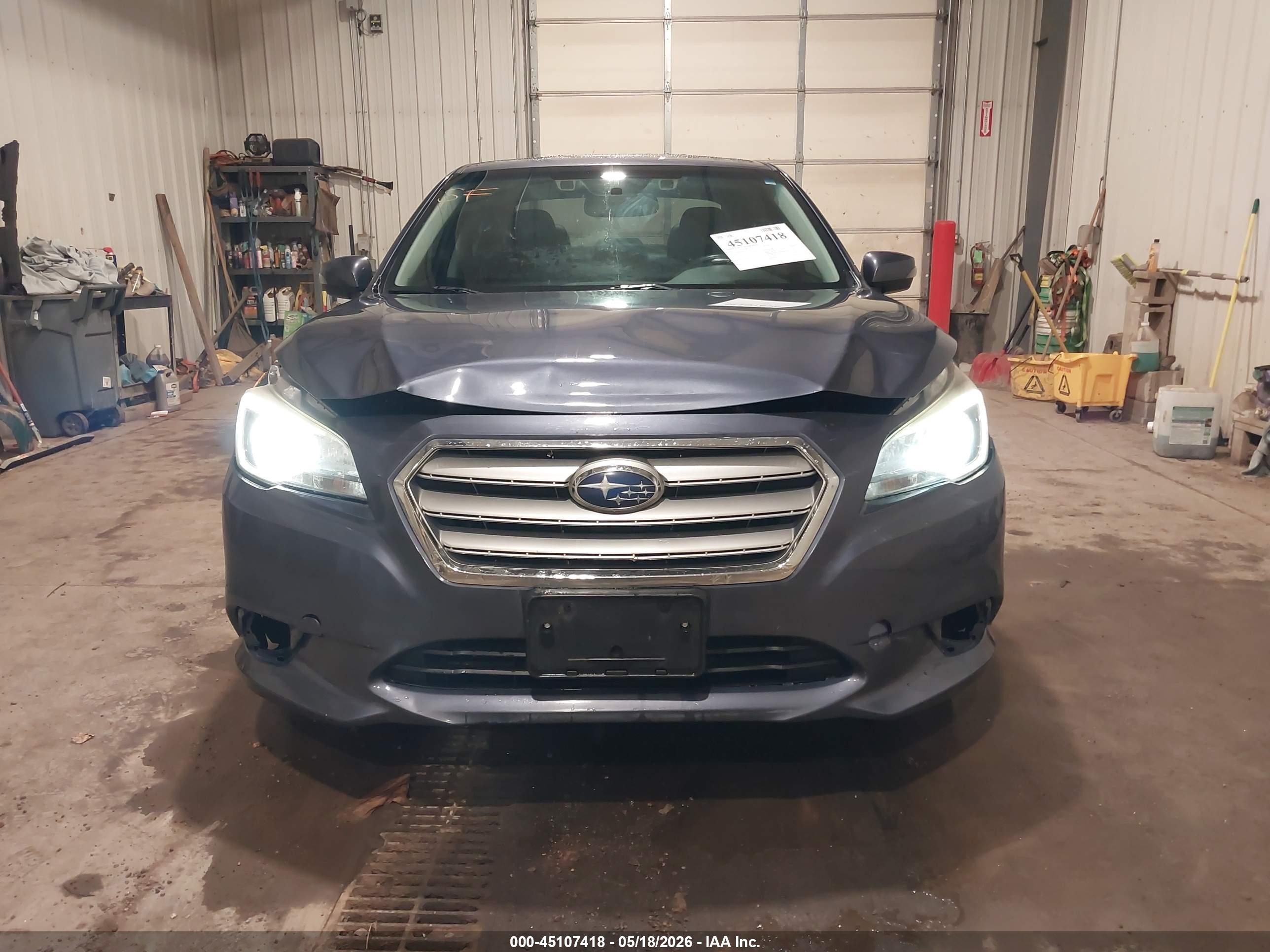 2015 Subaru Legacy 3.6r Limited Blue vin: 4S3BNEN65F3052946