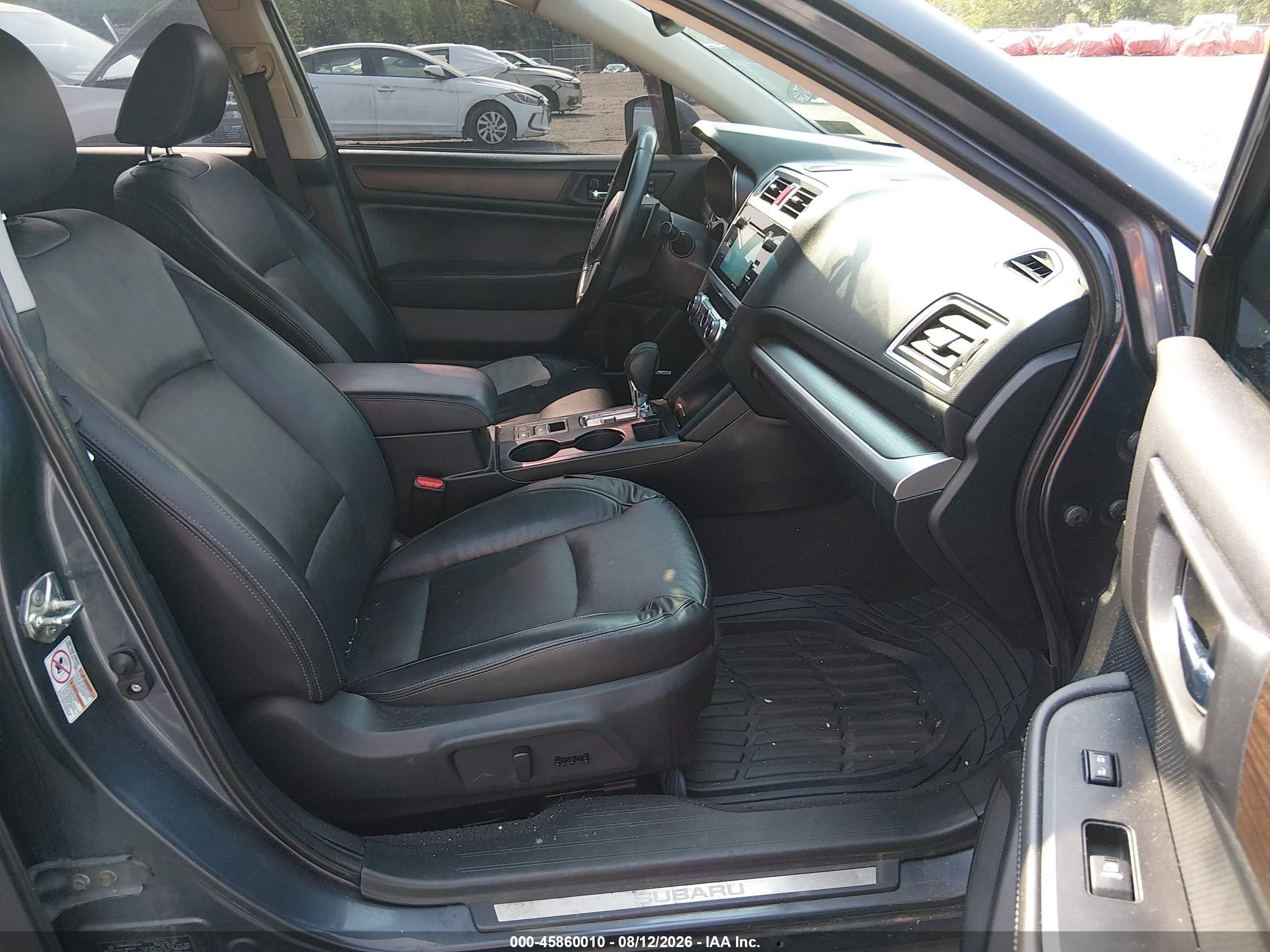 2015 Subaru Legacy 3.6r Limited Gray vin: 4S3BNEN65F3067432