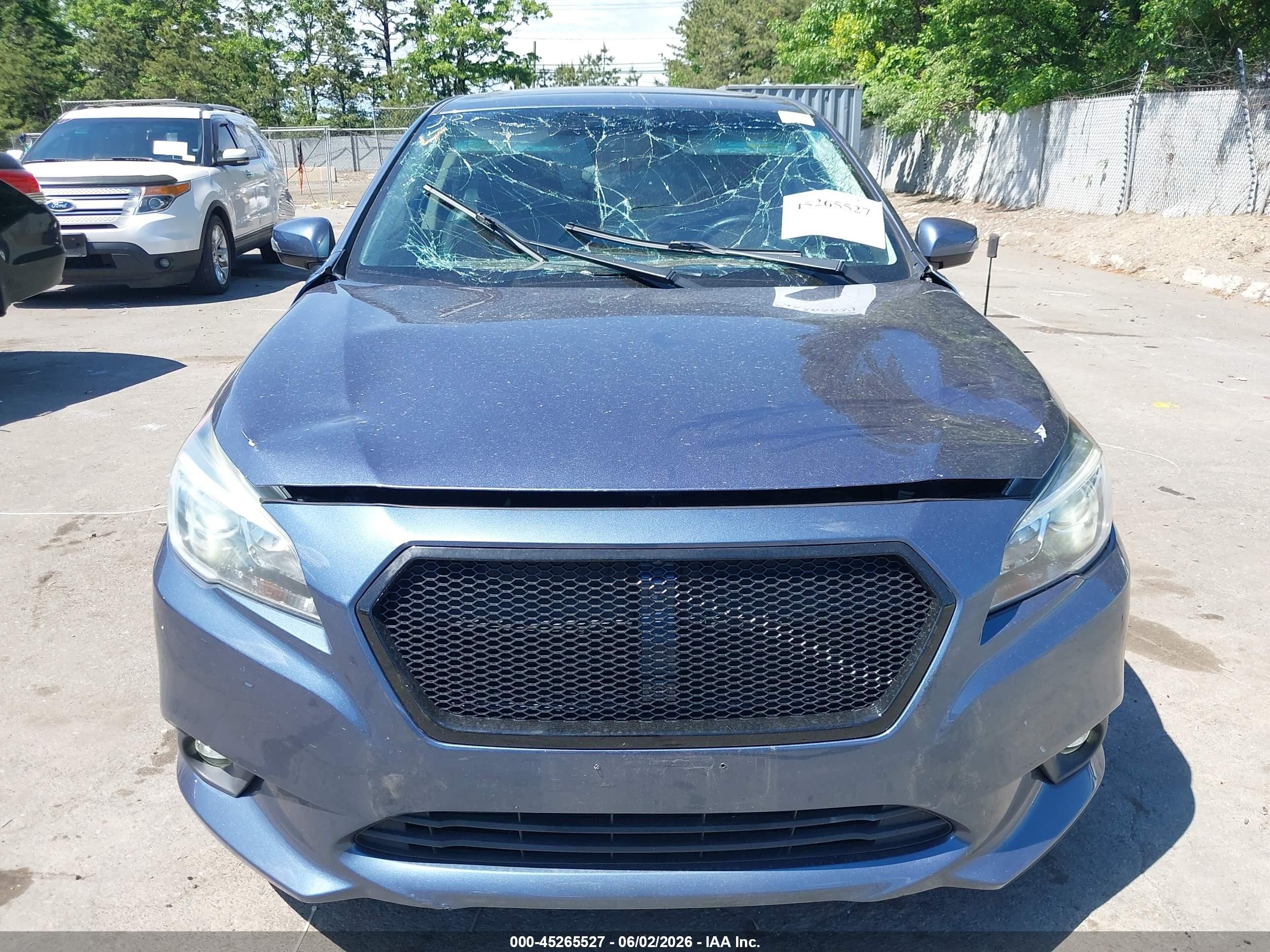 2015 Subaru Legacy 3.6r Limited Blue vin: 4S3BNEN67F3016904