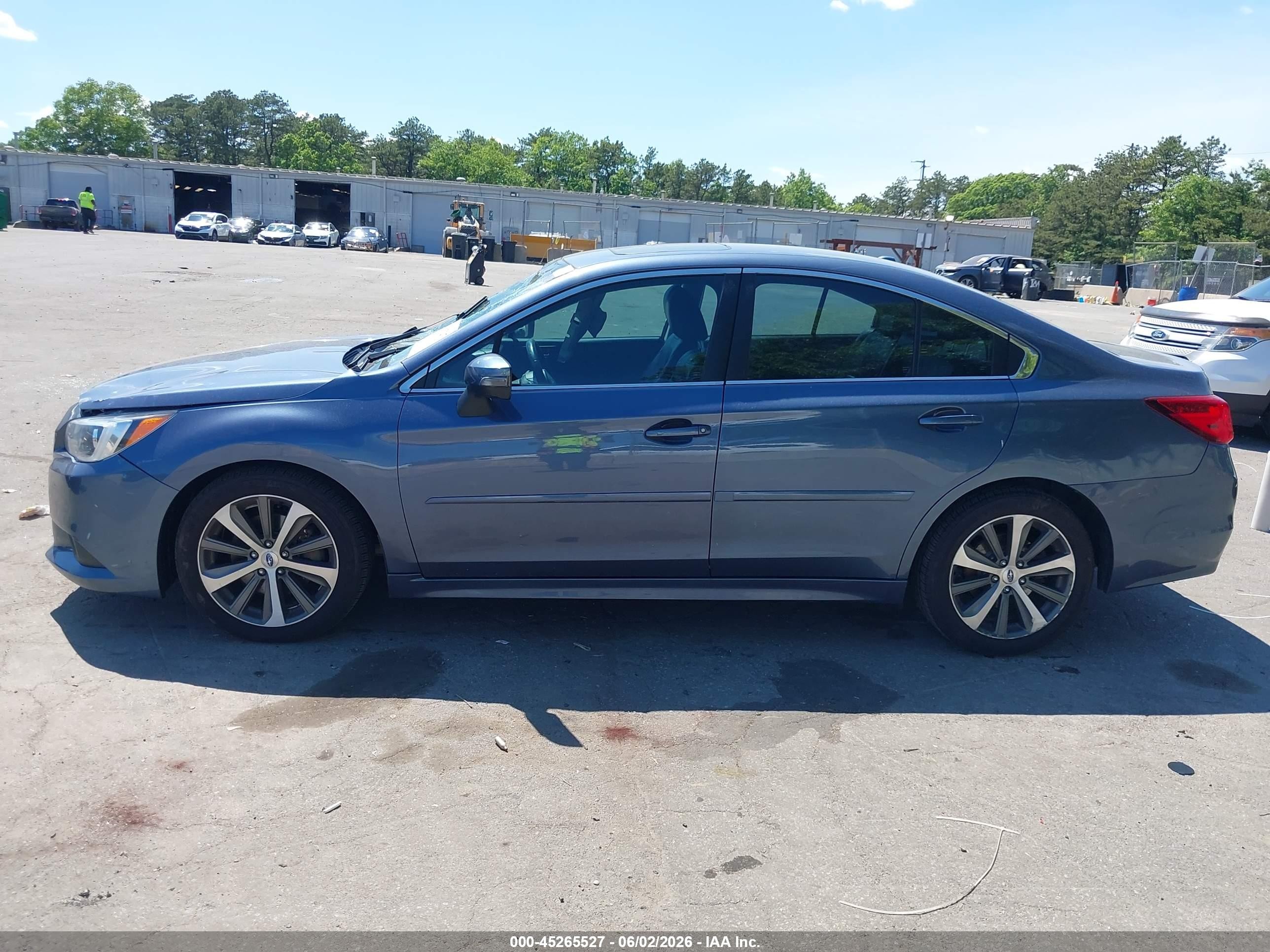 2015 Subaru Legacy 3.6r Limited Blue vin: 4S3BNEN67F3016904