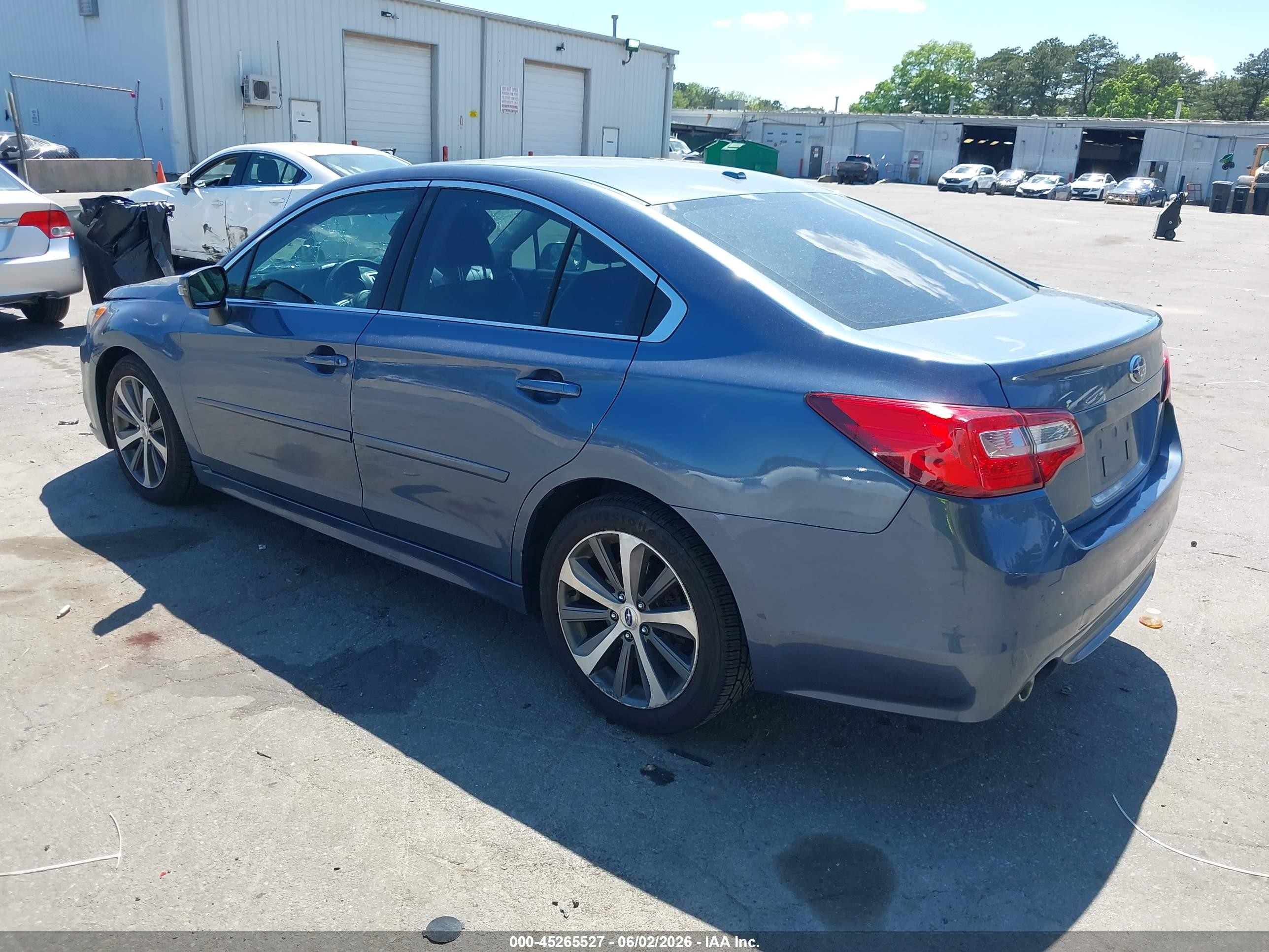 2015 Subaru Legacy 3.6r Limited Blue vin: 4S3BNEN67F3016904