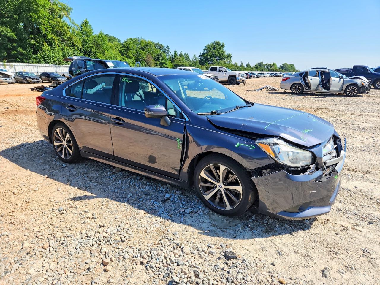 2015 Subaru Legacy 3.6r Limited Charcoal vin: 4S3BNEN67F3030608