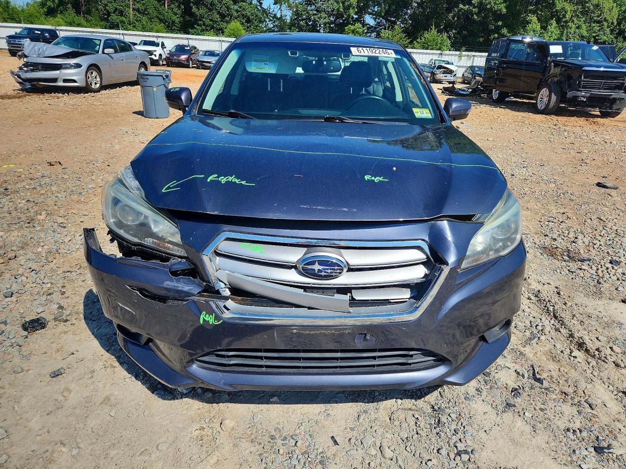 2015 Subaru Legacy 3.6r Limited Charcoal vin: 4S3BNEN67F3030608