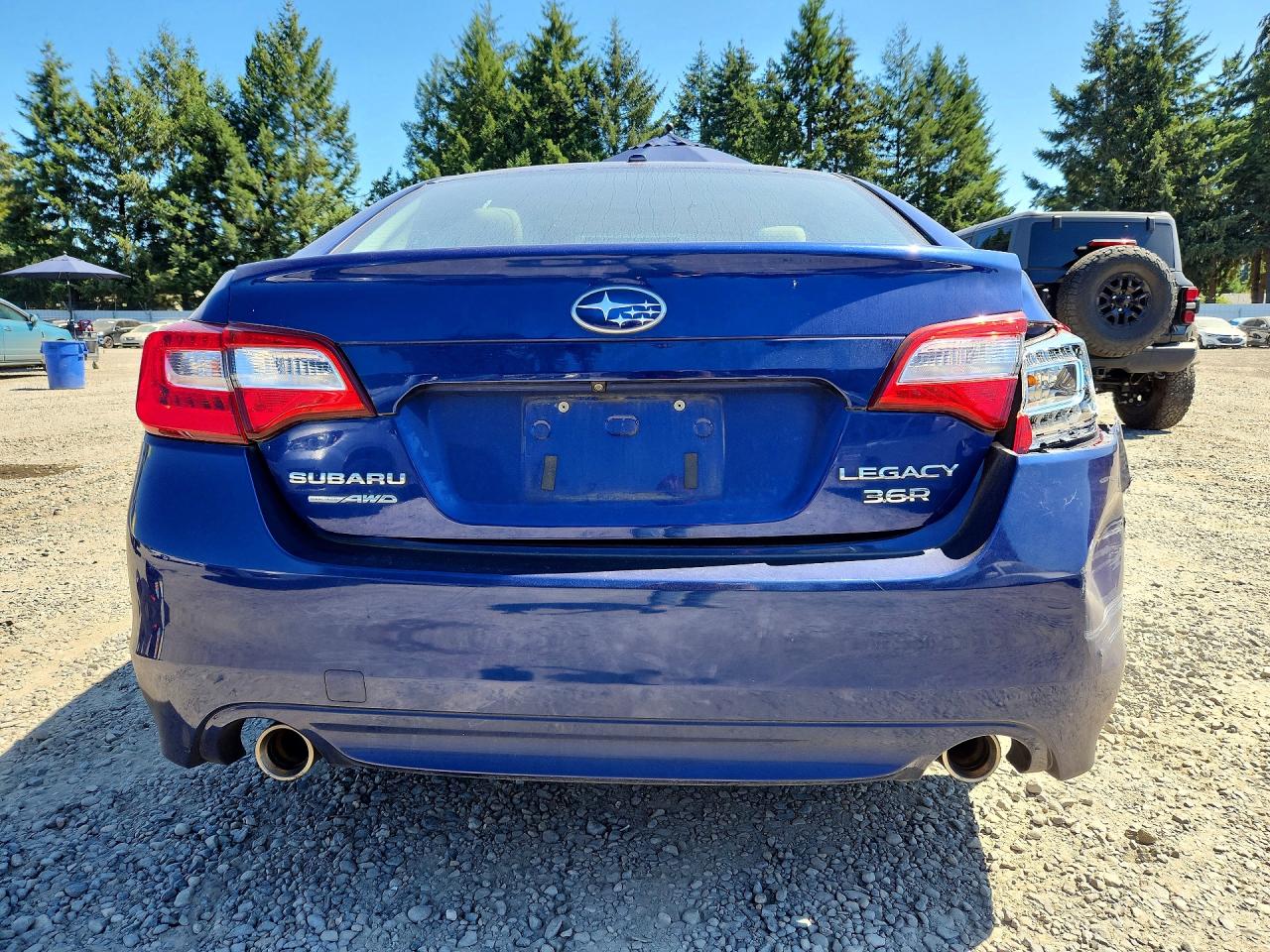 2015 Subaru Legacy 3.6r Limited Blue vin: 4S3BNEN67F3056609