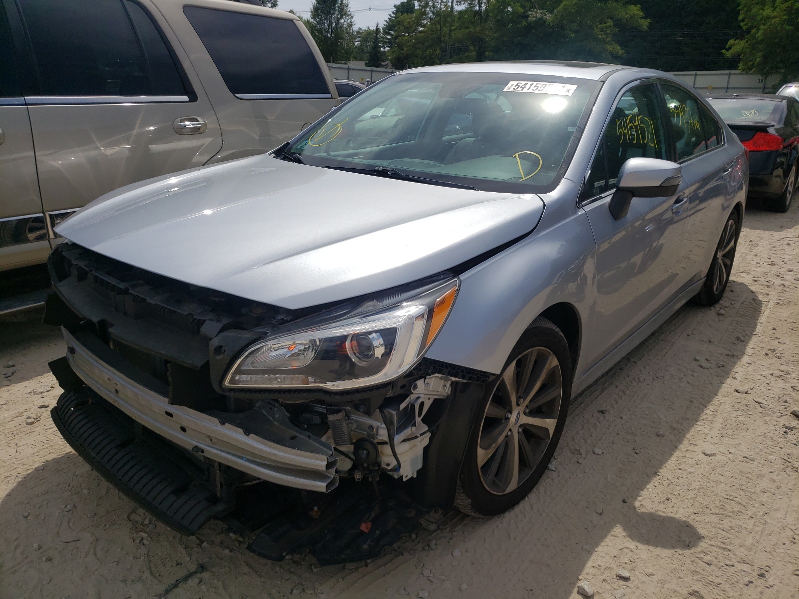 2017 Subaru Legacy 3.6r Limited Silver vin: 4S3BNEN67H3006215
