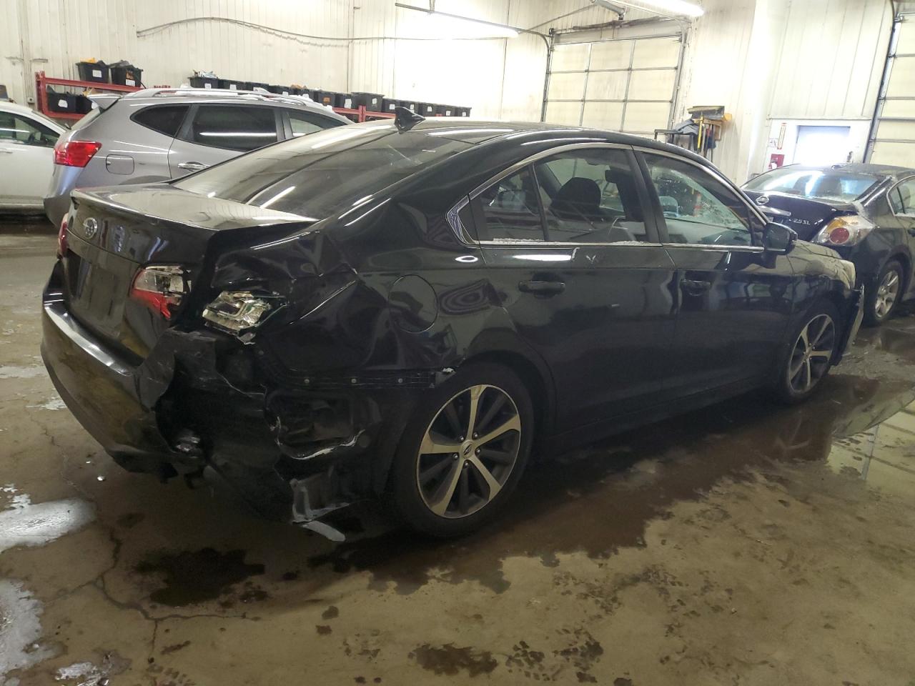 2018 Subaru Legacy 3.6r Limited Черный vin: 4S3BNEN67J3036692