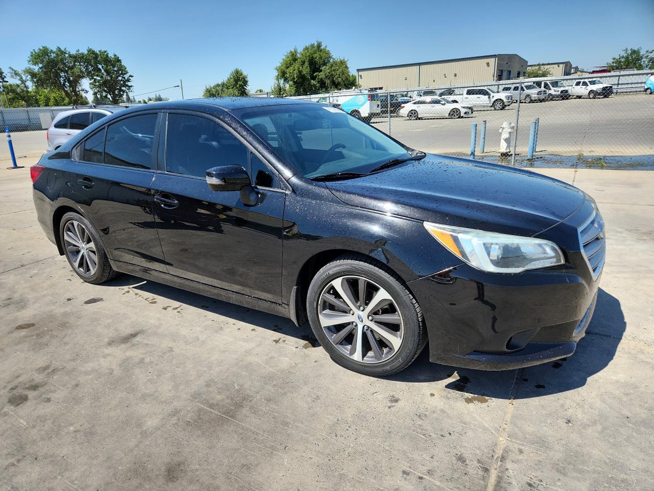 2015 Subaru Legacy 3.6r Limited Black vin: 4S3BNEN69F3055560 Damage: Right Front Fender, Dent(S) W/ Paint Dmg, 4 To 5 Inches