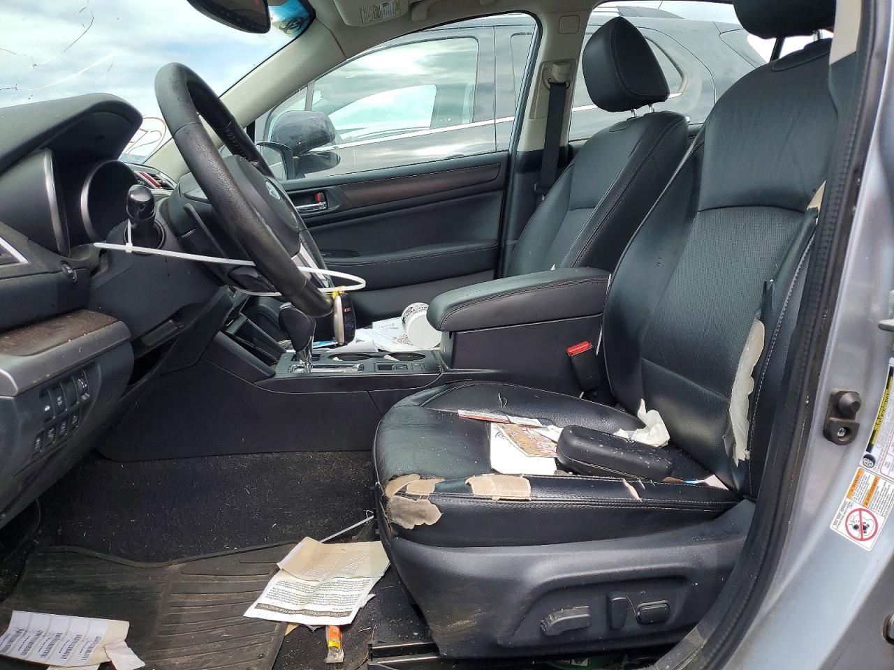 2015 Subaru Legacy 3.6r Limited Silver vin: 4S3BNEN6XF3056569
