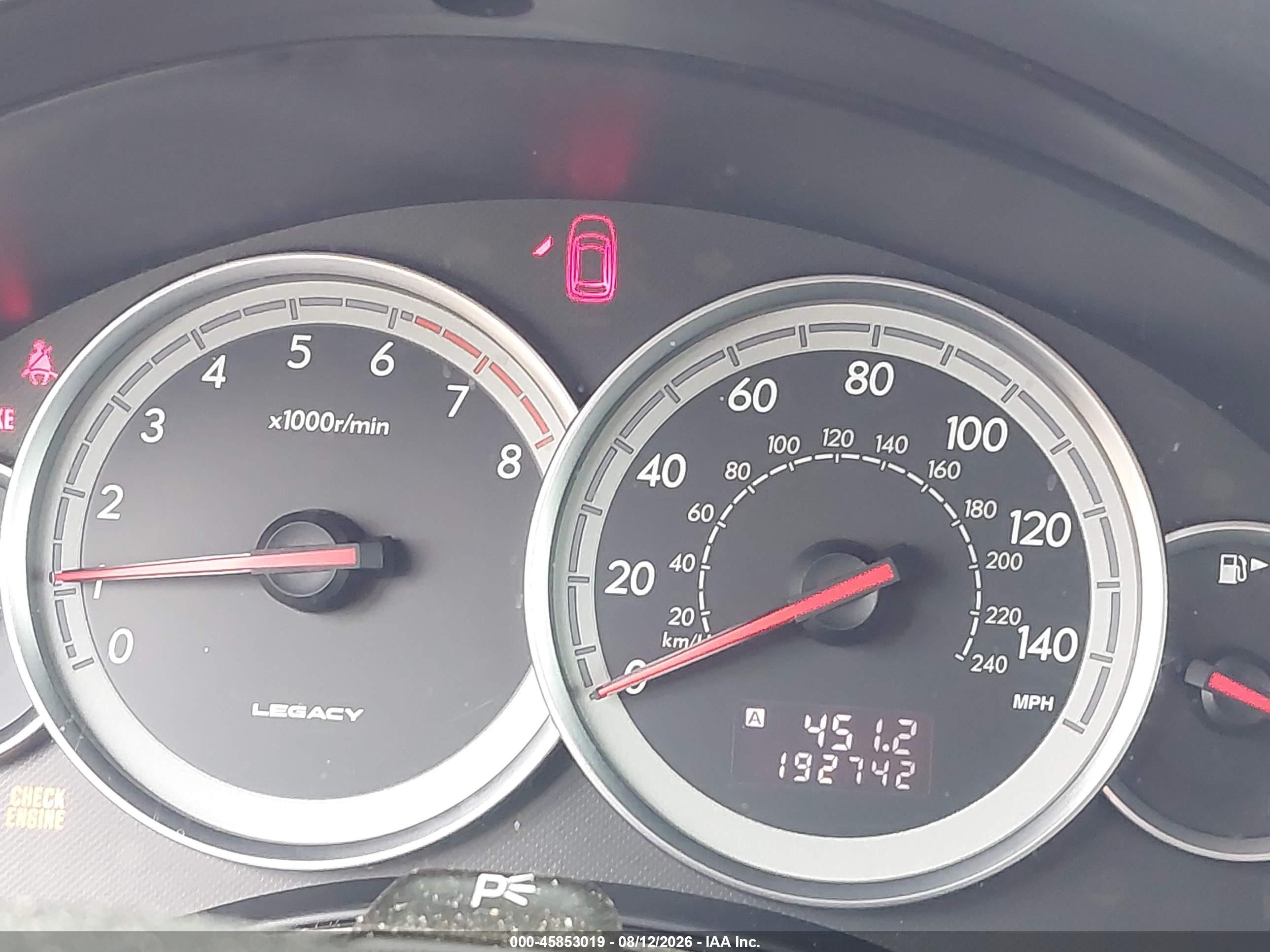 2005 Subaru Legacy 2.5i White vin: 4S3BP616056312267