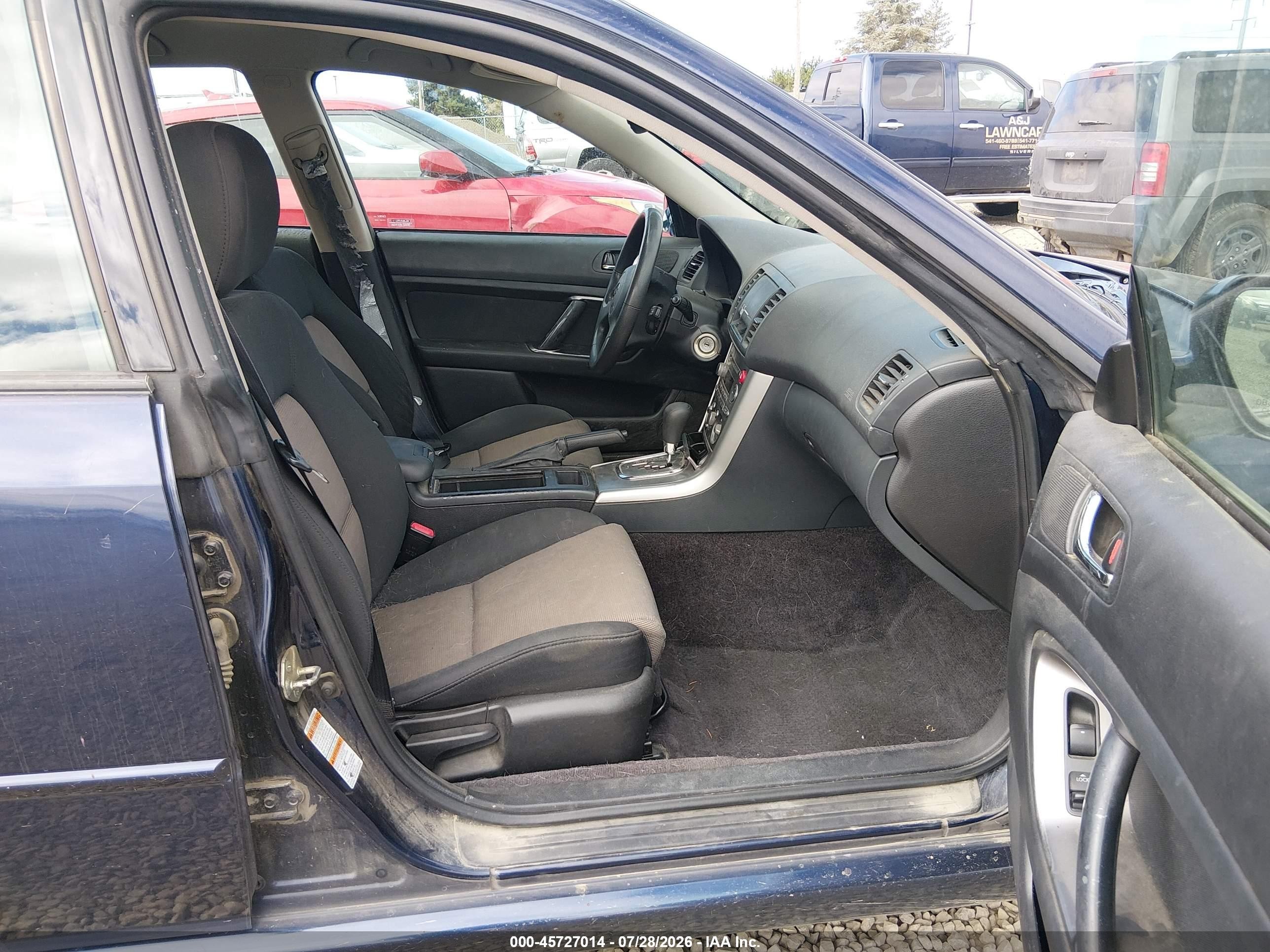 2005 Subaru Legacy 2.5i Blue vin: 4S3BP616057324462
