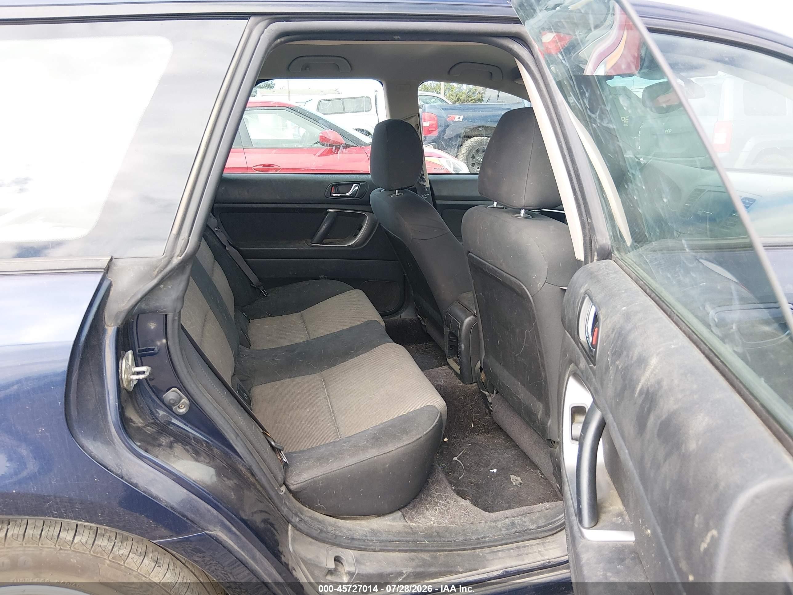 2005 Subaru Legacy 2.5i Blue vin: 4S3BP616057324462
