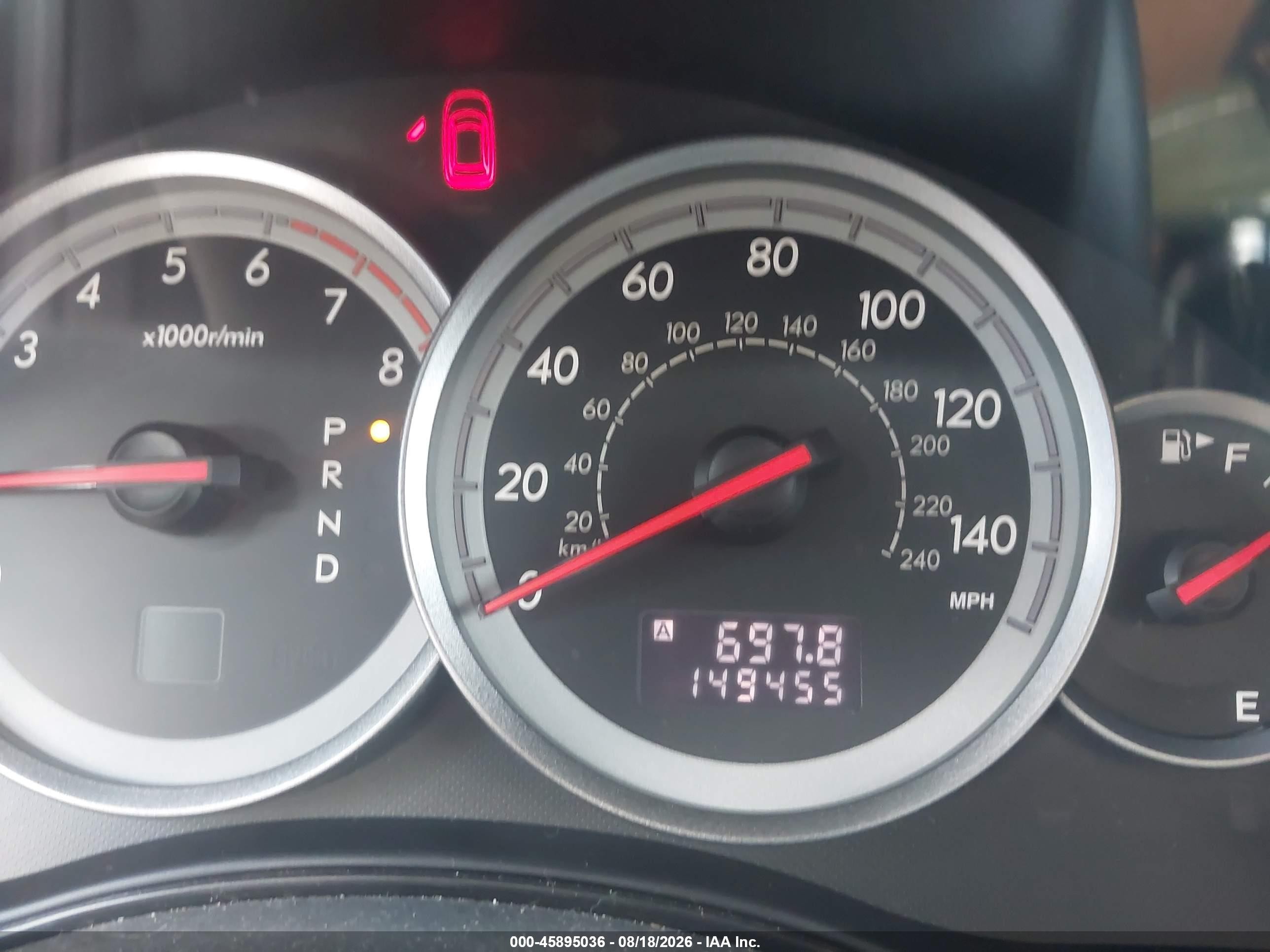 2005 Subaru Legacy 2.5i Dark Blue vin: 4S3BP616357388849