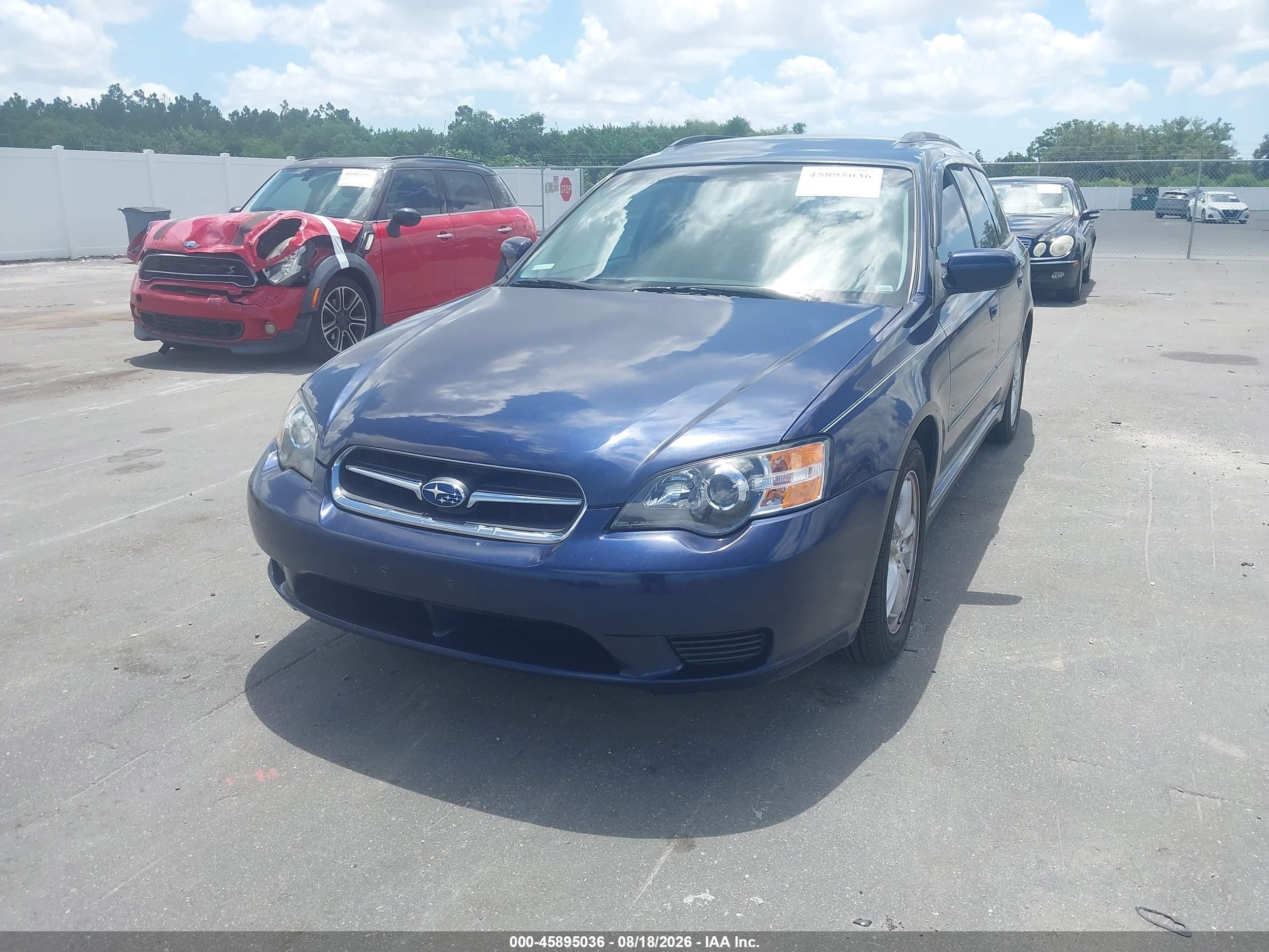 2005 Subaru Legacy 2.5i Dark Blue vin: 4S3BP616357388849