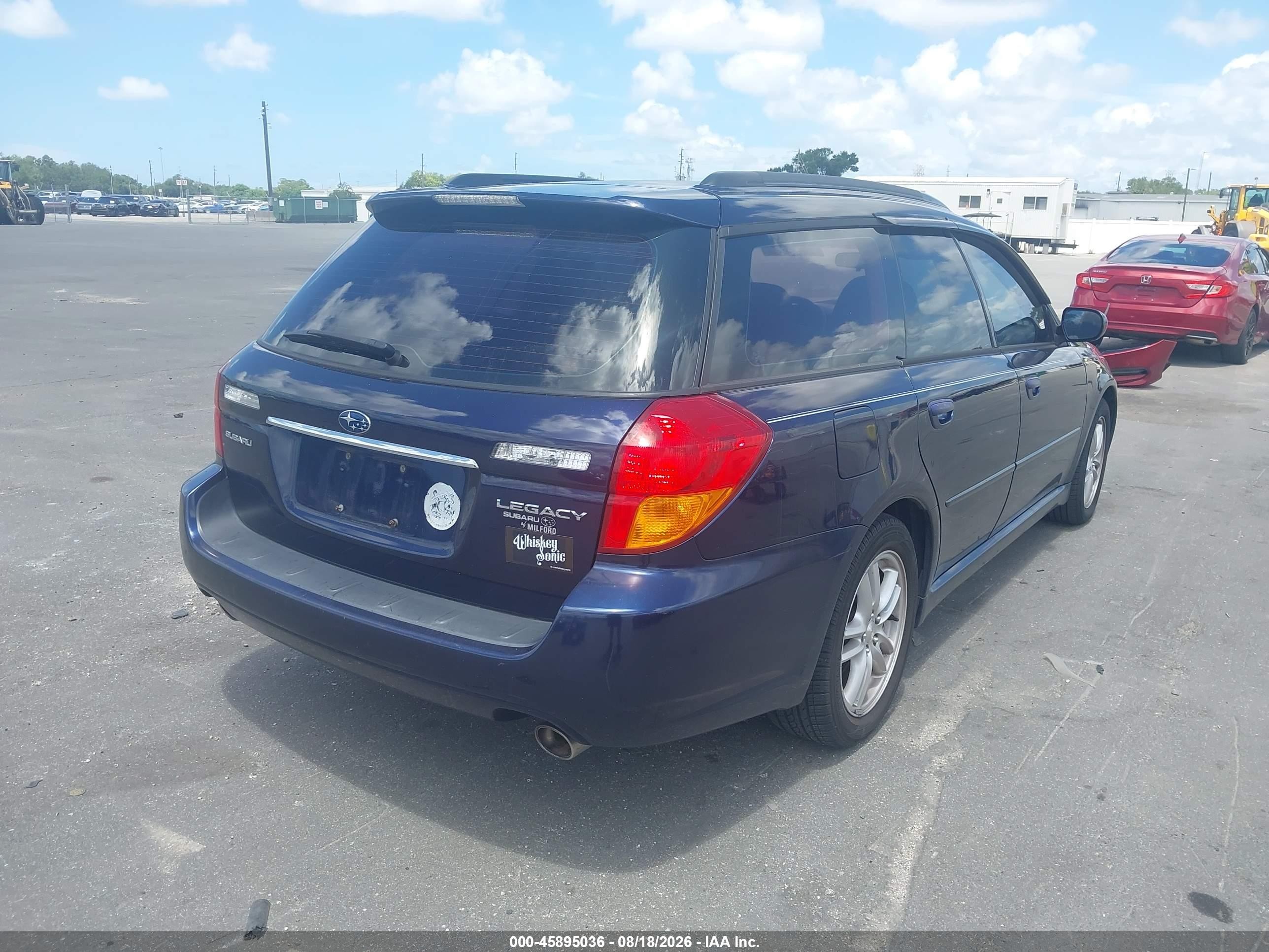 2005 Subaru Legacy 2.5i Dark Blue vin: 4S3BP616357388849