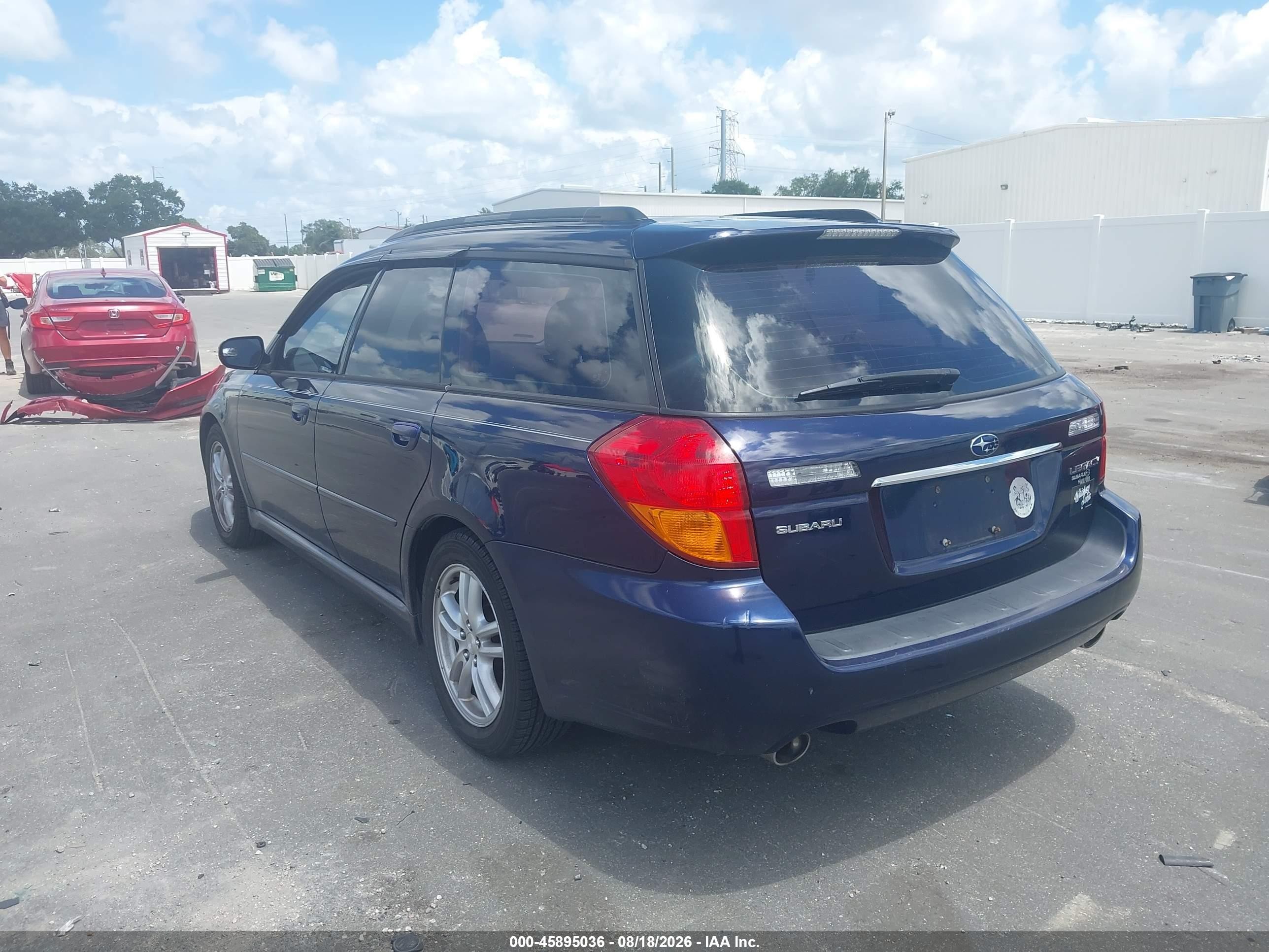 2005 Subaru Legacy 2.5i Dark Blue vin: 4S3BP616357388849