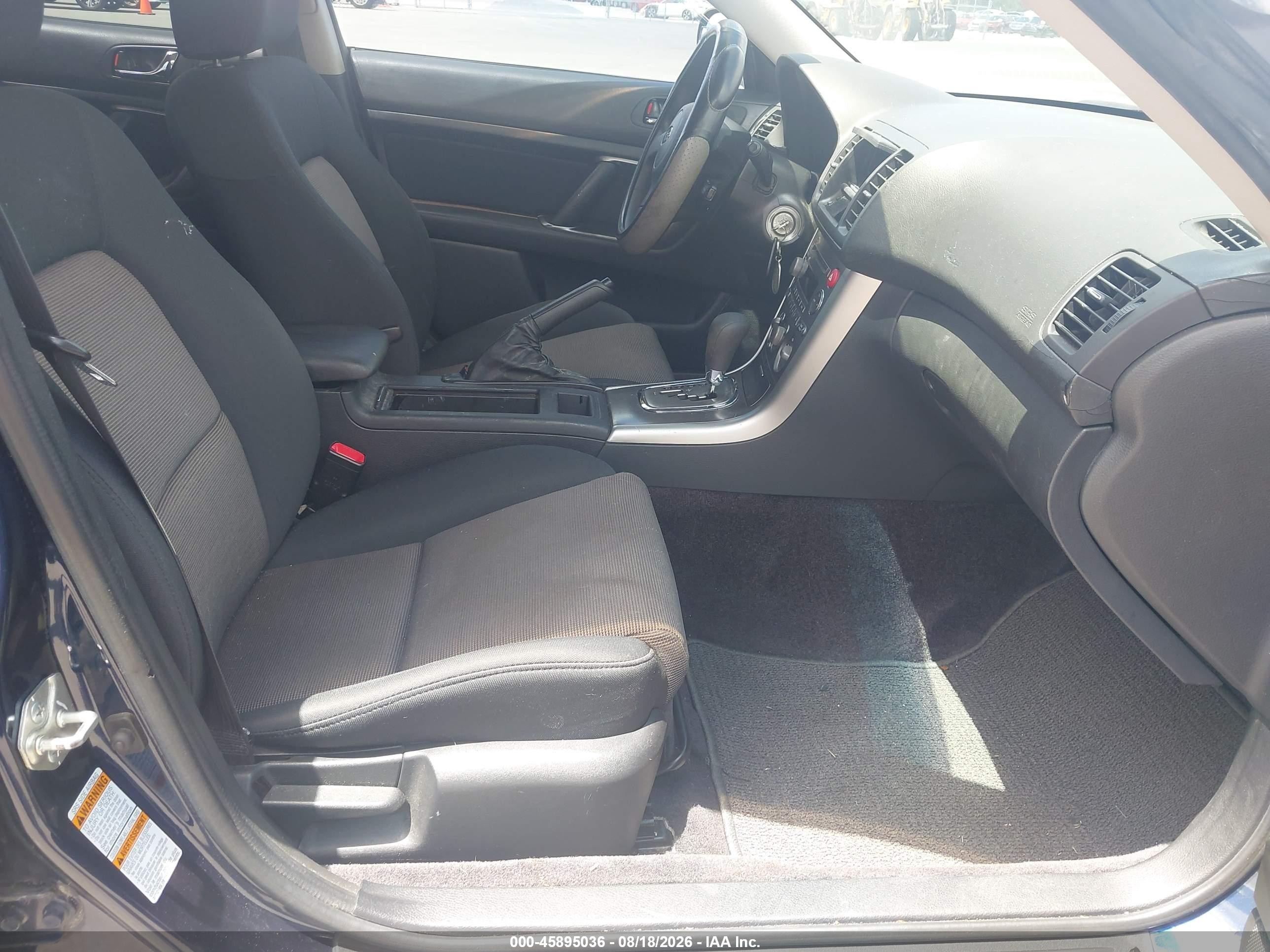 2005 Subaru Legacy 2.5i Dark Blue vin: 4S3BP616357388849