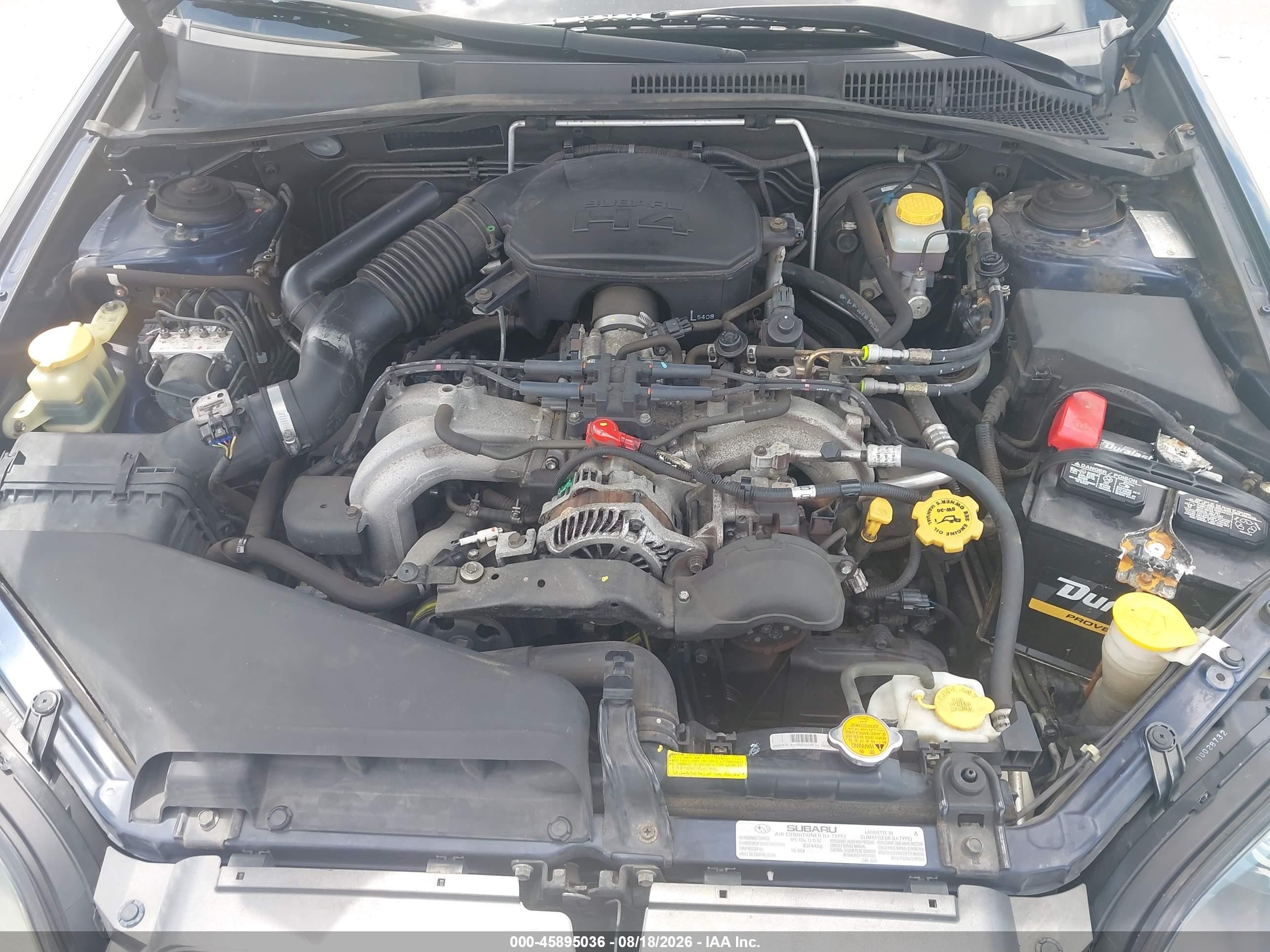 2005 Subaru Legacy 2.5i Dark Blue vin: 4S3BP616357388849