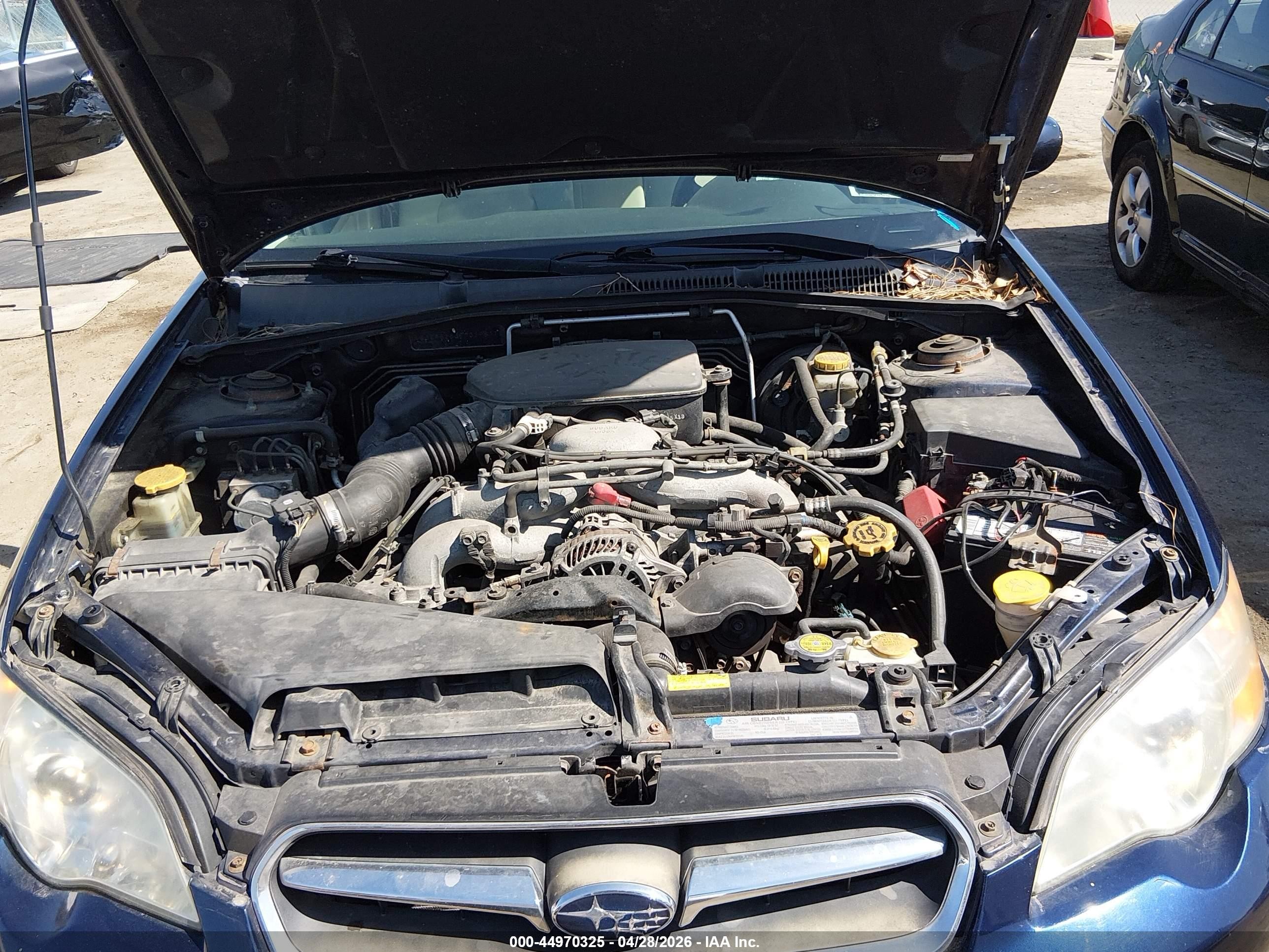 2007 Subaru Legacy 2.5i Синий vin: 4S3BP616377319811