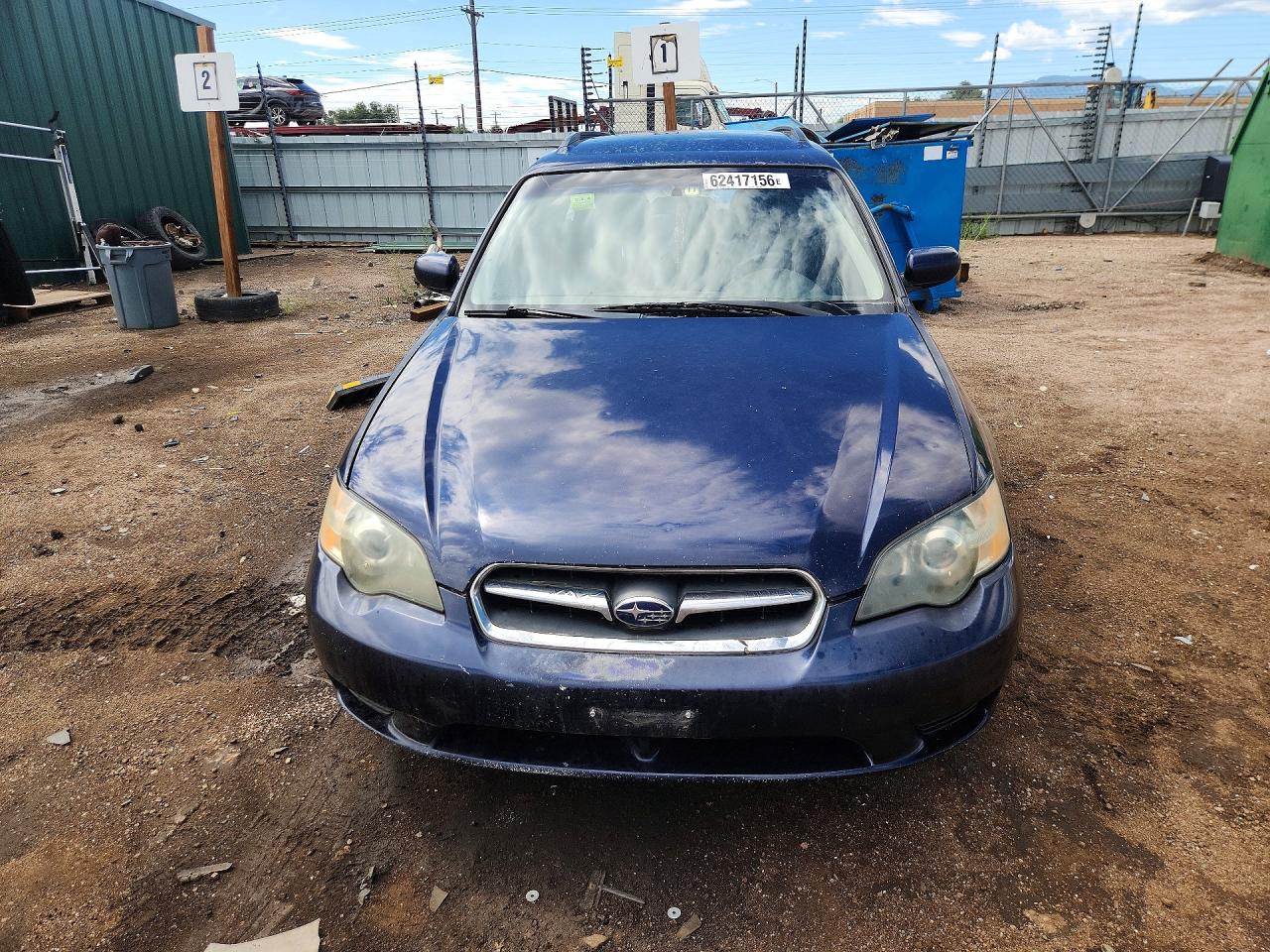 2005 Subaru Legacy 2.5i Blue vin: 4S3BP616657317323