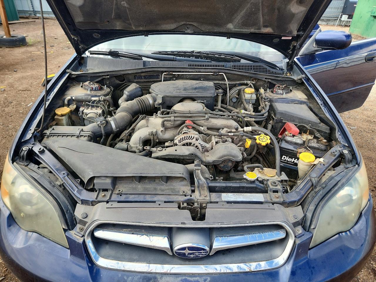 2005 Subaru Legacy 2.5i Blue vin: 4S3BP616657317323