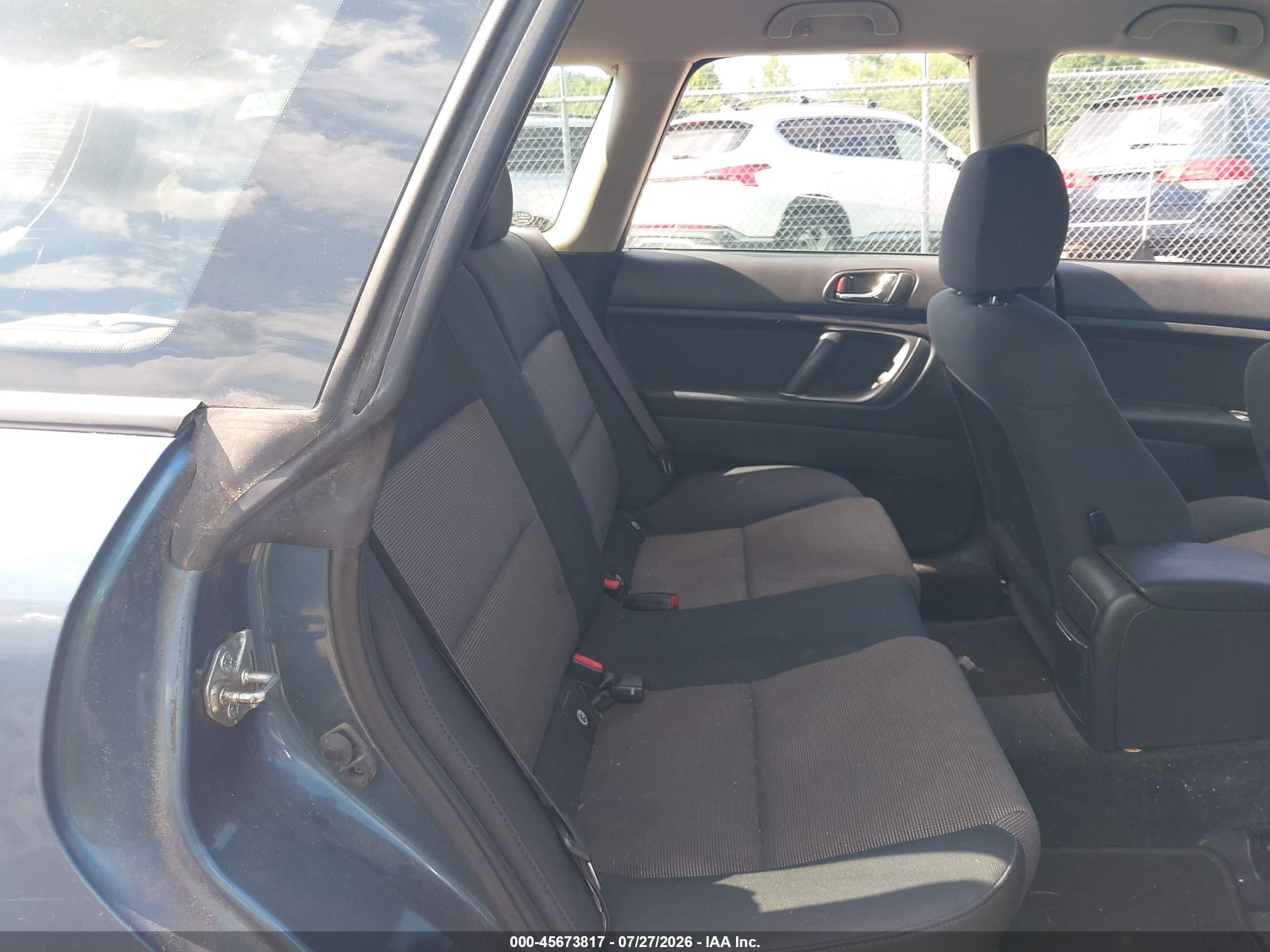 2005 Subaru Legacy 2.5i Blue vin: 4S3BP616657350418