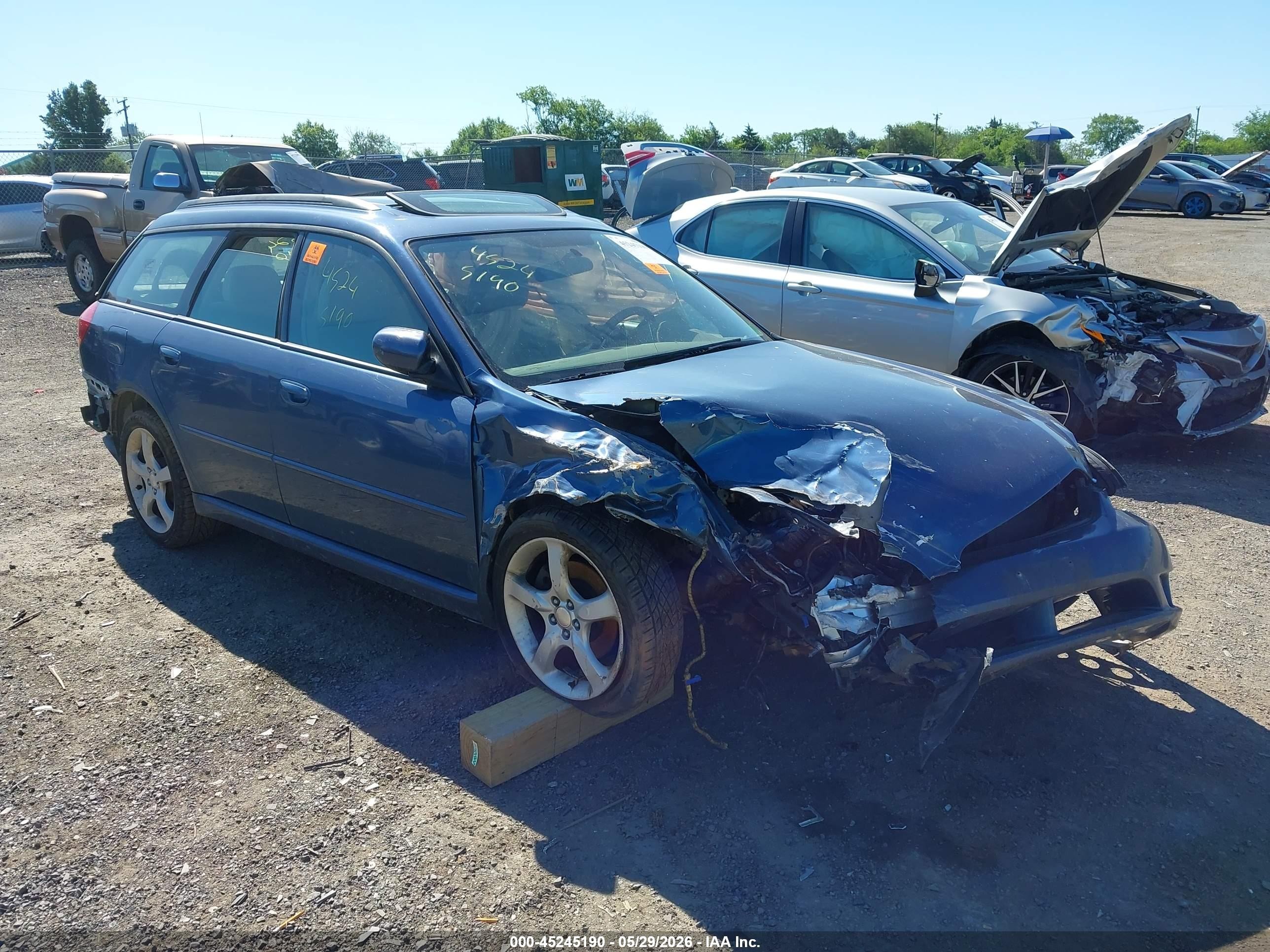 2006 Subaru Legacy 2.5i/2.5i Limited Blue vin: 4S3BP626367329462