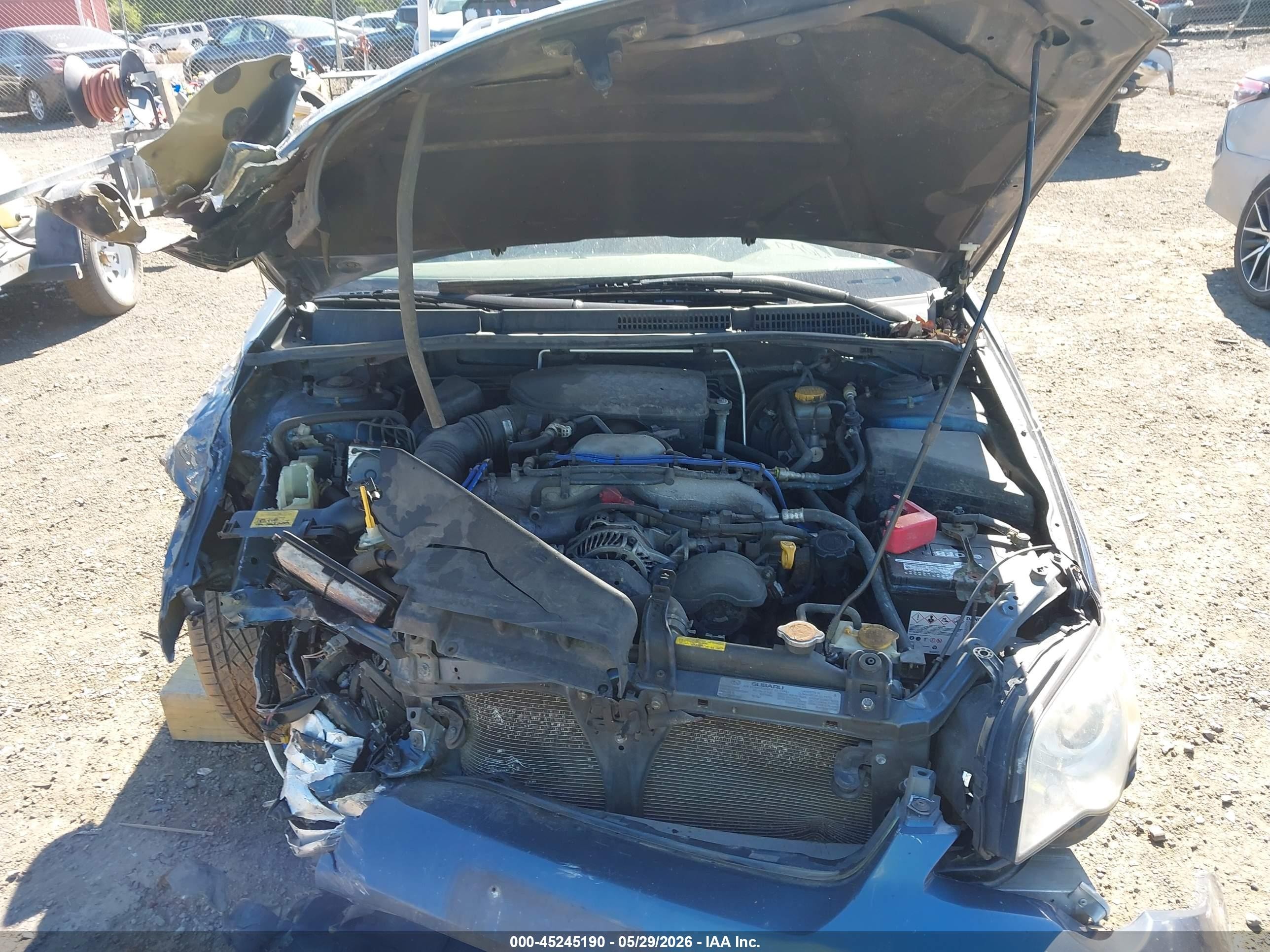 2006 Subaru Legacy 2.5i/2.5i Limited Blue vin: 4S3BP626367329462