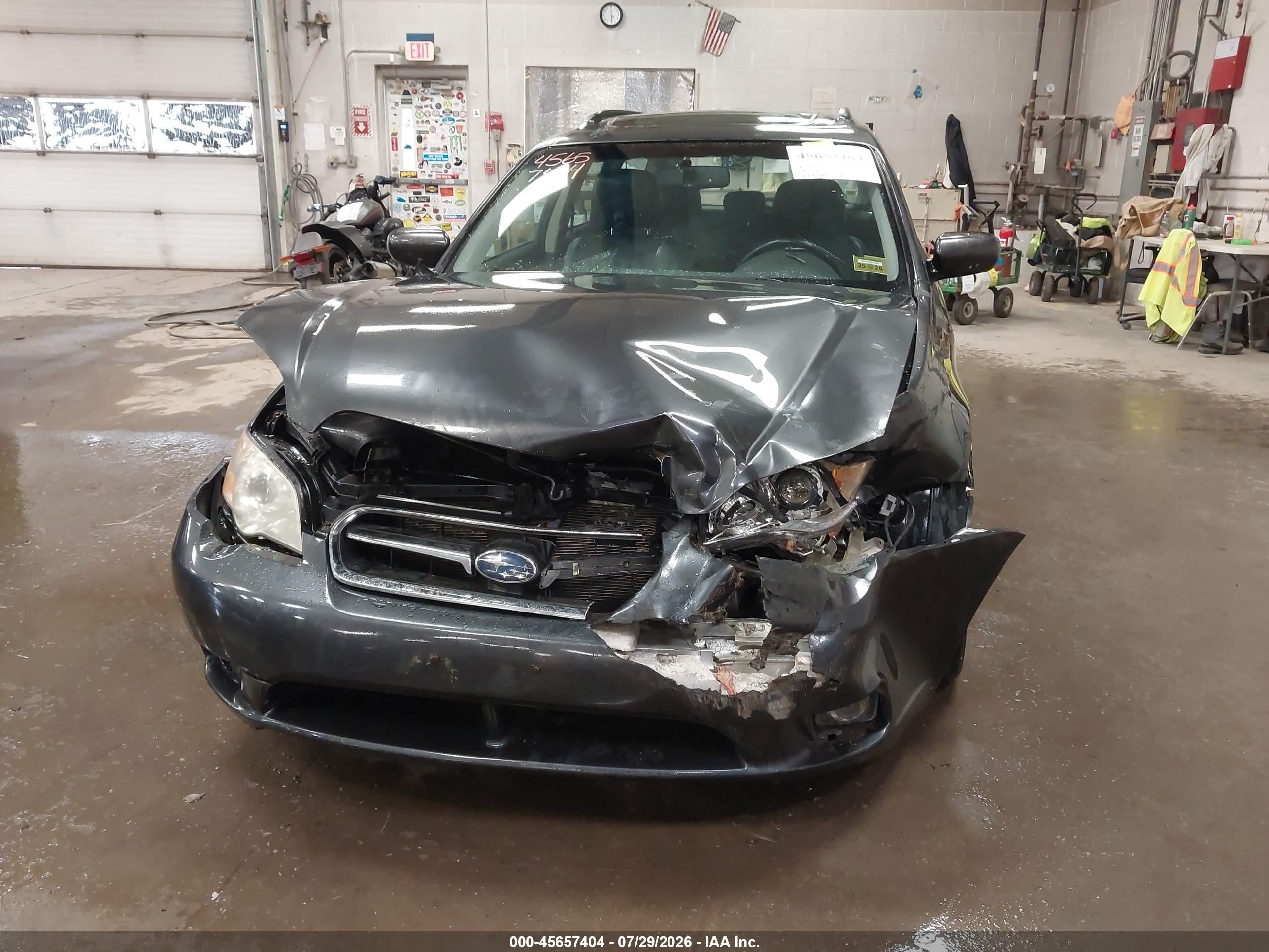 2007 Subaru Legacy 2.5i Gray vin: 4S3BP626977304731