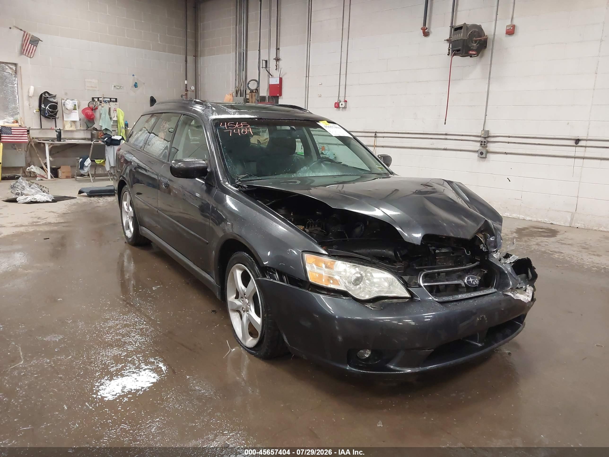 2007 Subaru Legacy 2.5i Gray vin: 4S3BP626977304731