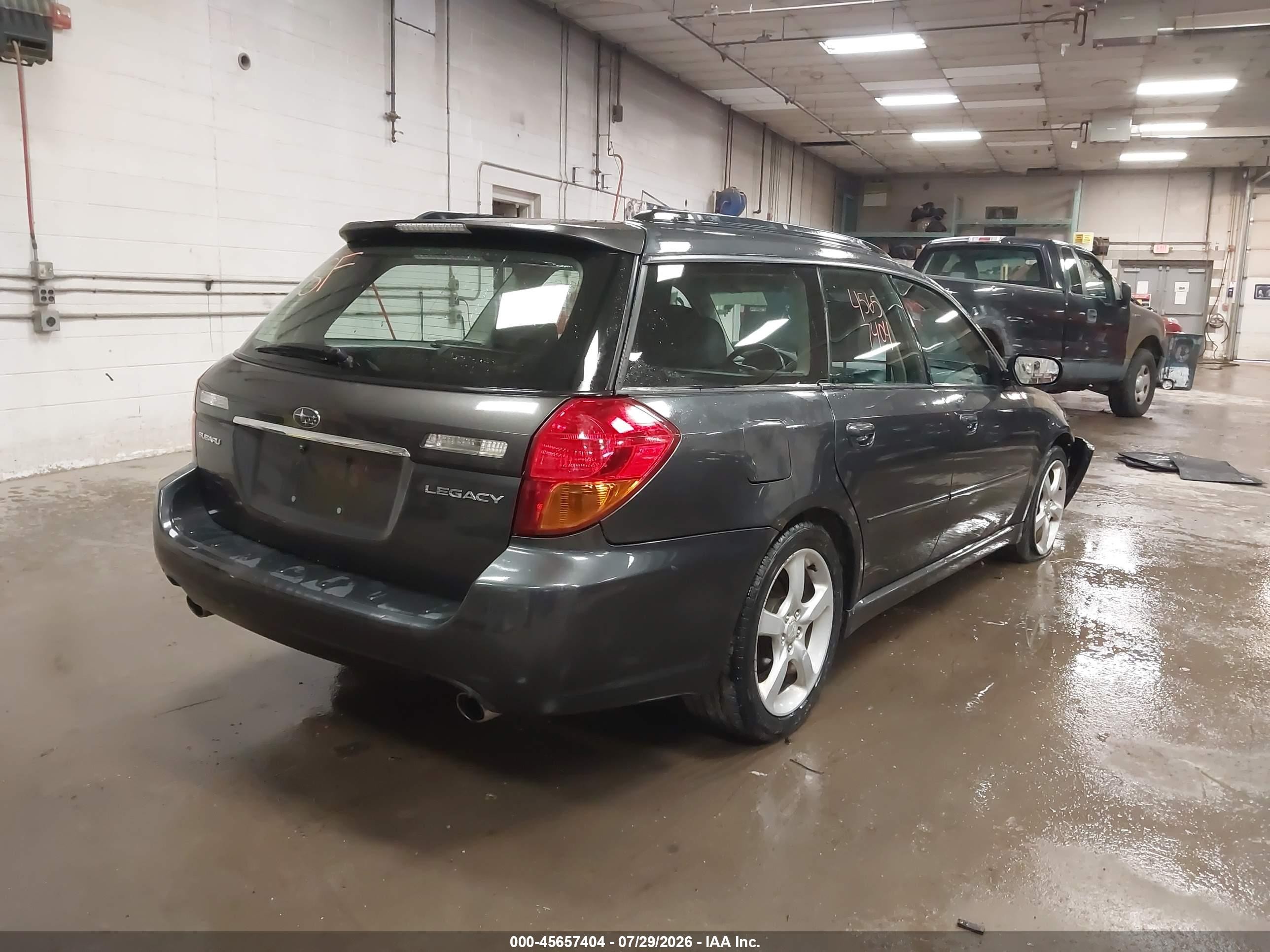 2007 Subaru Legacy 2.5i Gray vin: 4S3BP626977304731