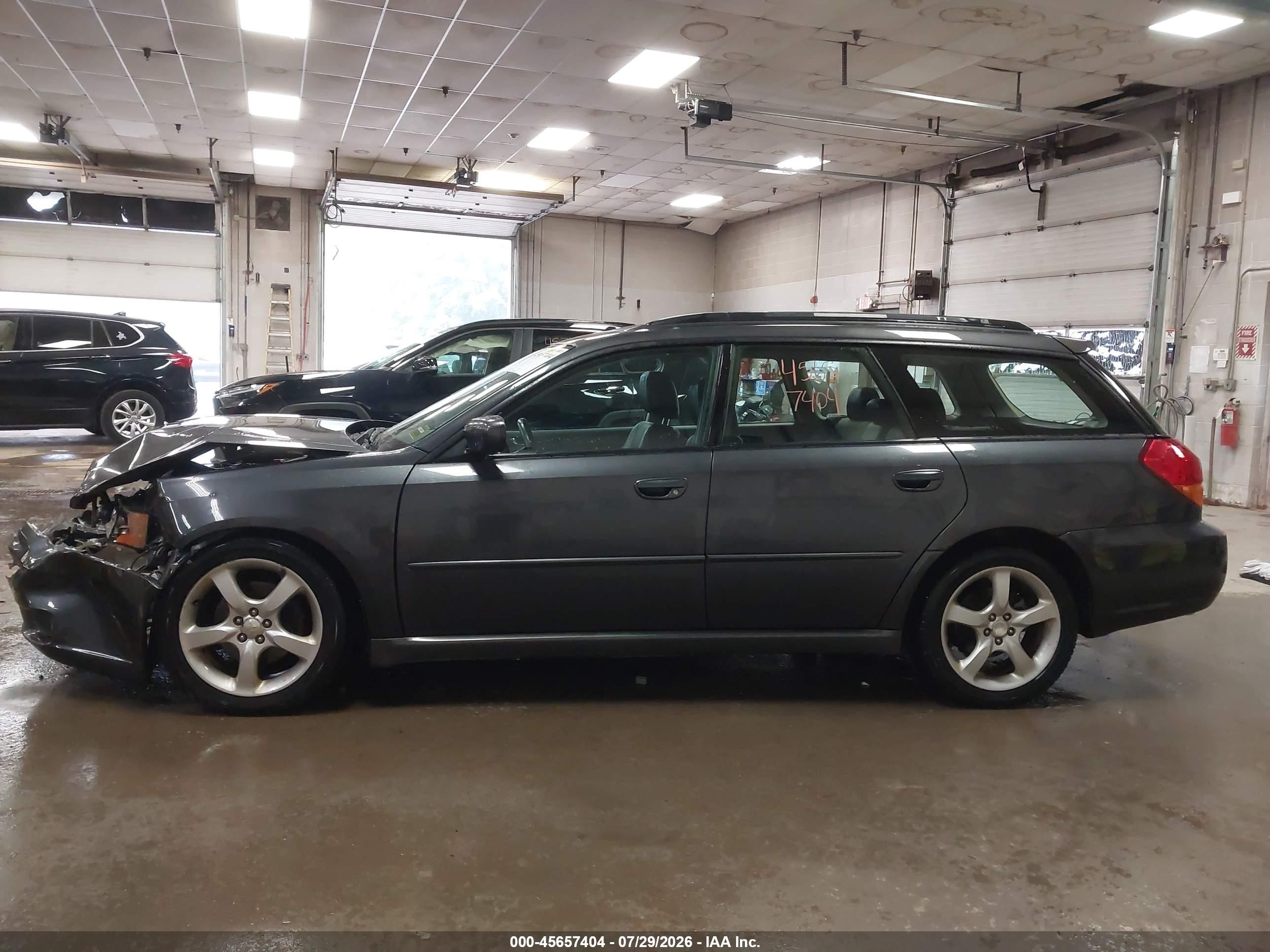 2007 Subaru Legacy 2.5i Gray vin: 4S3BP626977304731