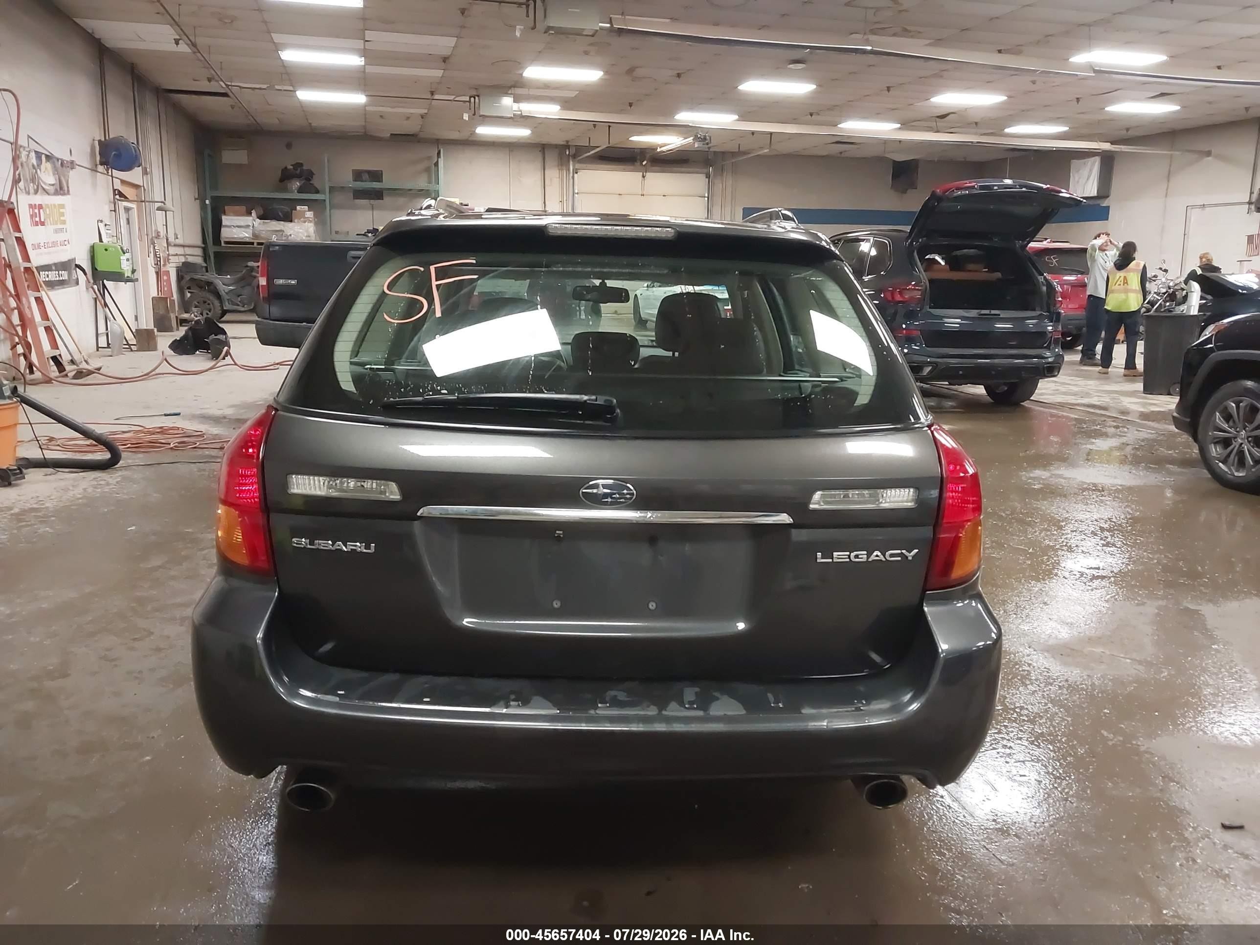 2007 Subaru Legacy 2.5i Gray vin: 4S3BP626977304731