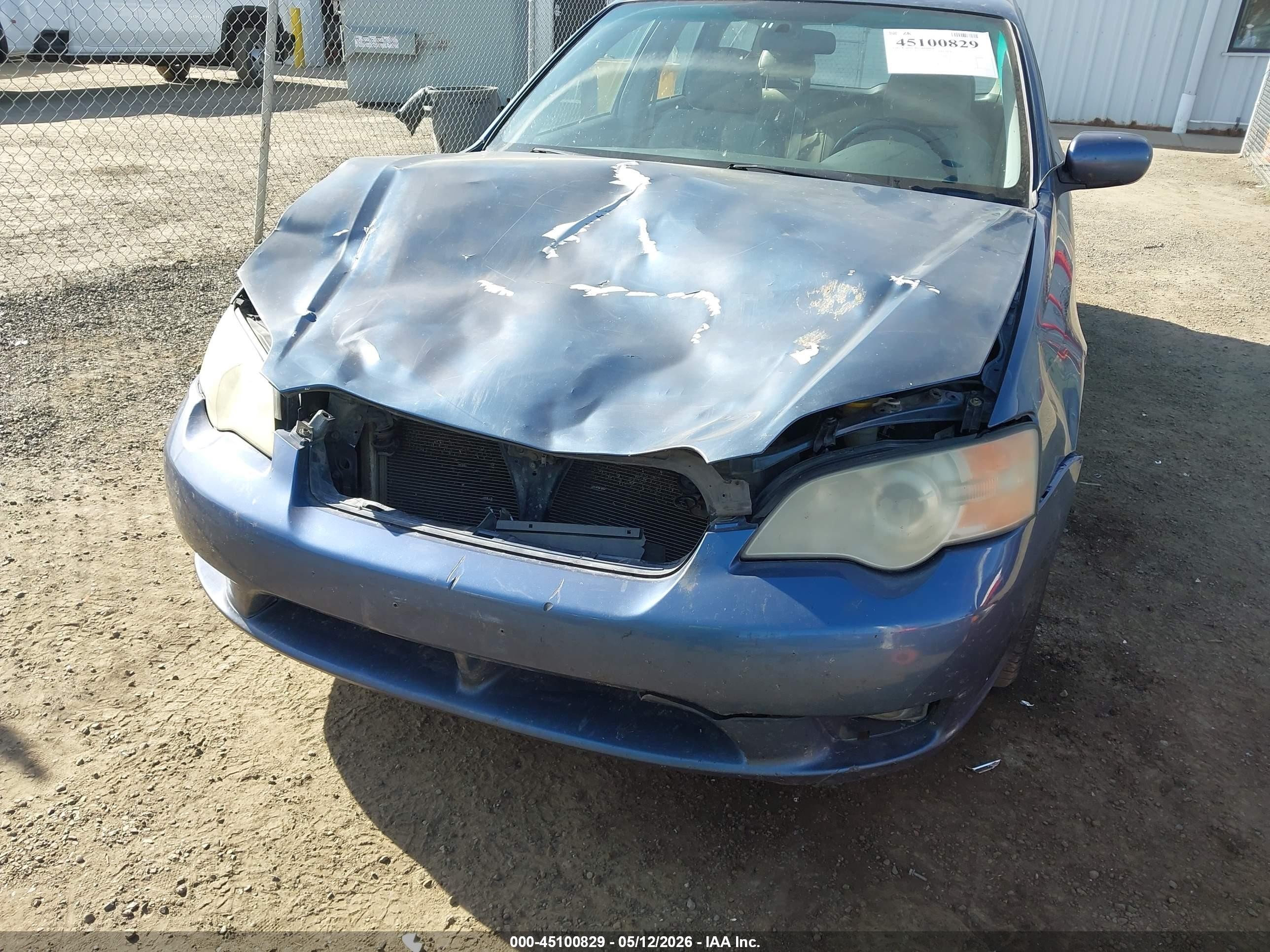 2006 Subaru Legacy 2.5i/2.5i Limited Blue vin: 4S3BP626X67315428