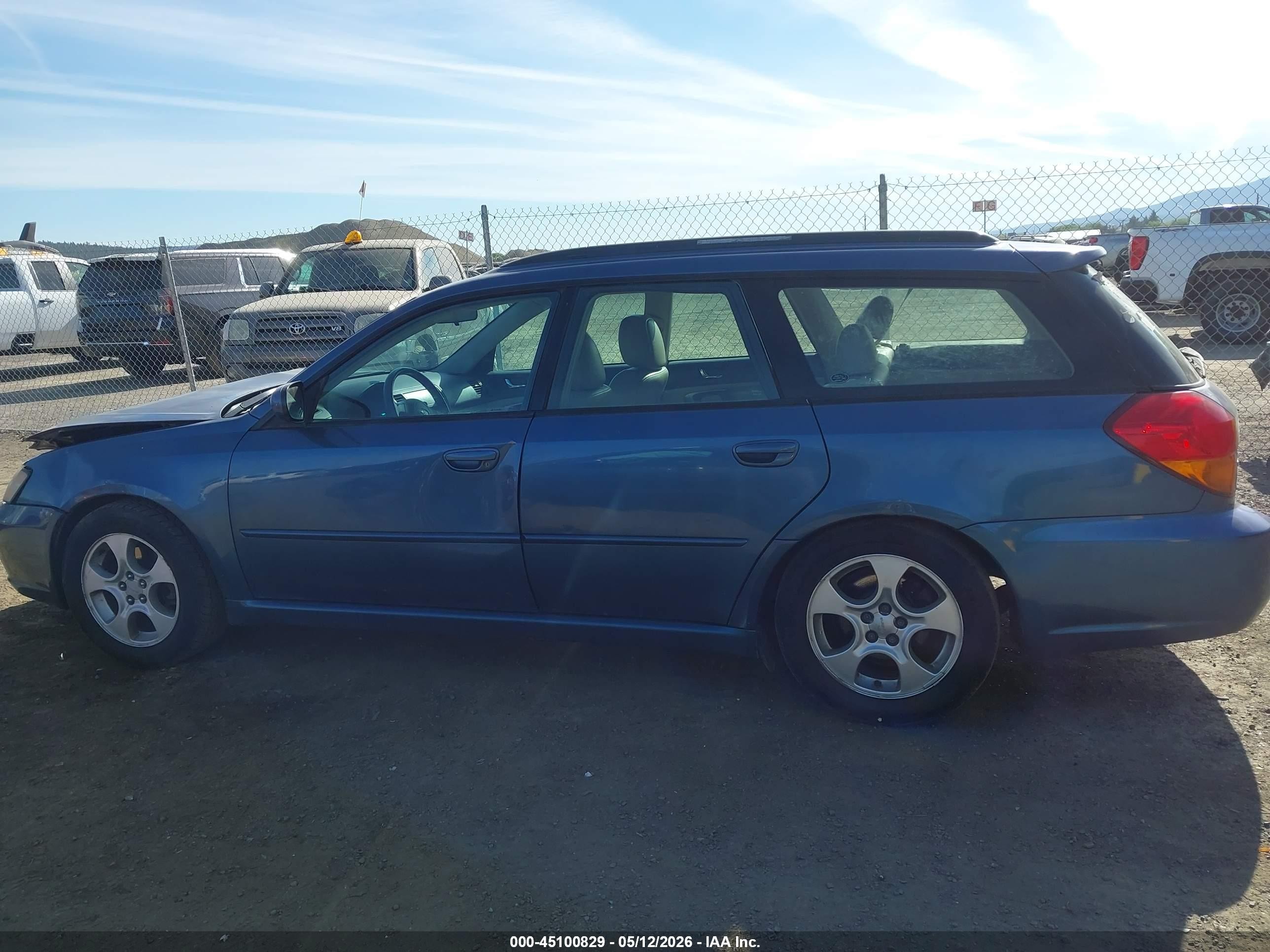 2006 Subaru Legacy 2.5i/2.5i Limited Blue vin: 4S3BP626X67315428