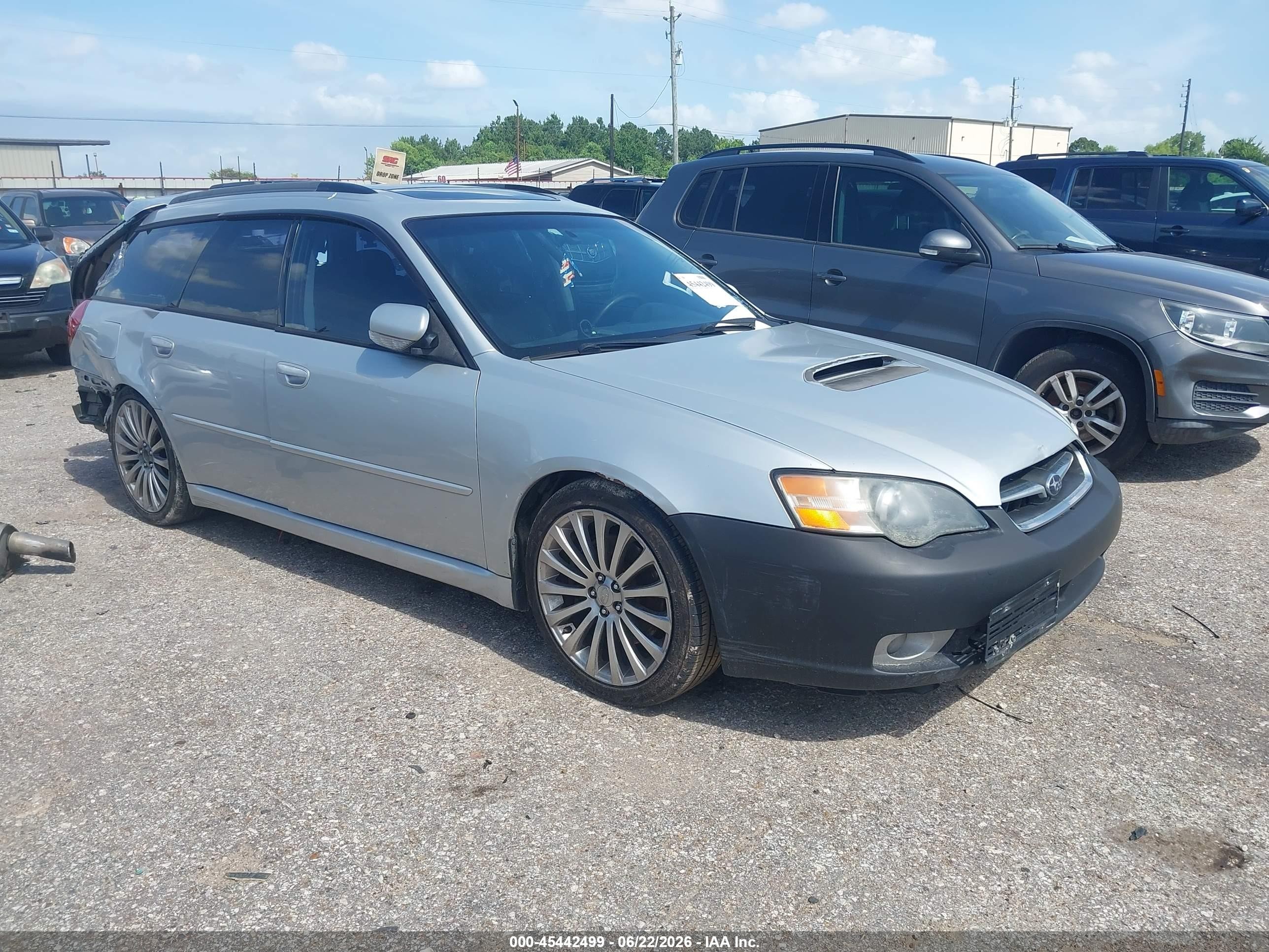 2006 Subaru Legacy 2.5gt Limited Silver vin: 4S3BP676364303258