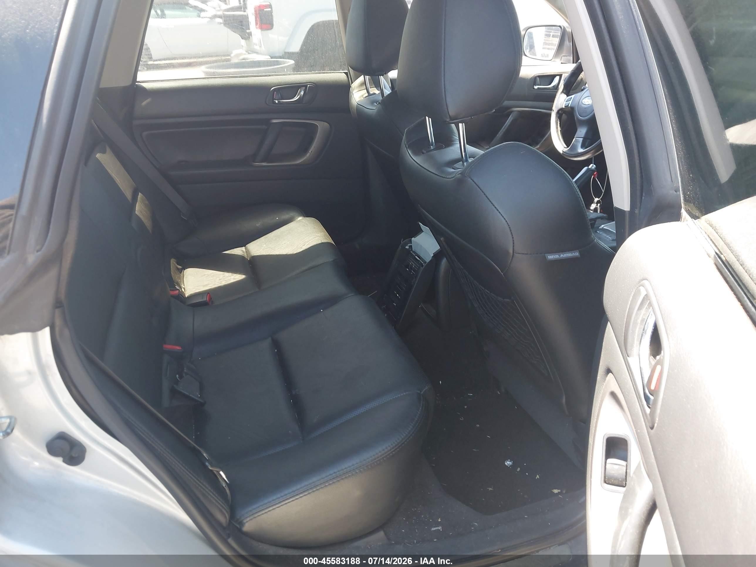 2005 Subaru Legacy 2.5gt Limited Серый vin: 4S3BP676X54314126