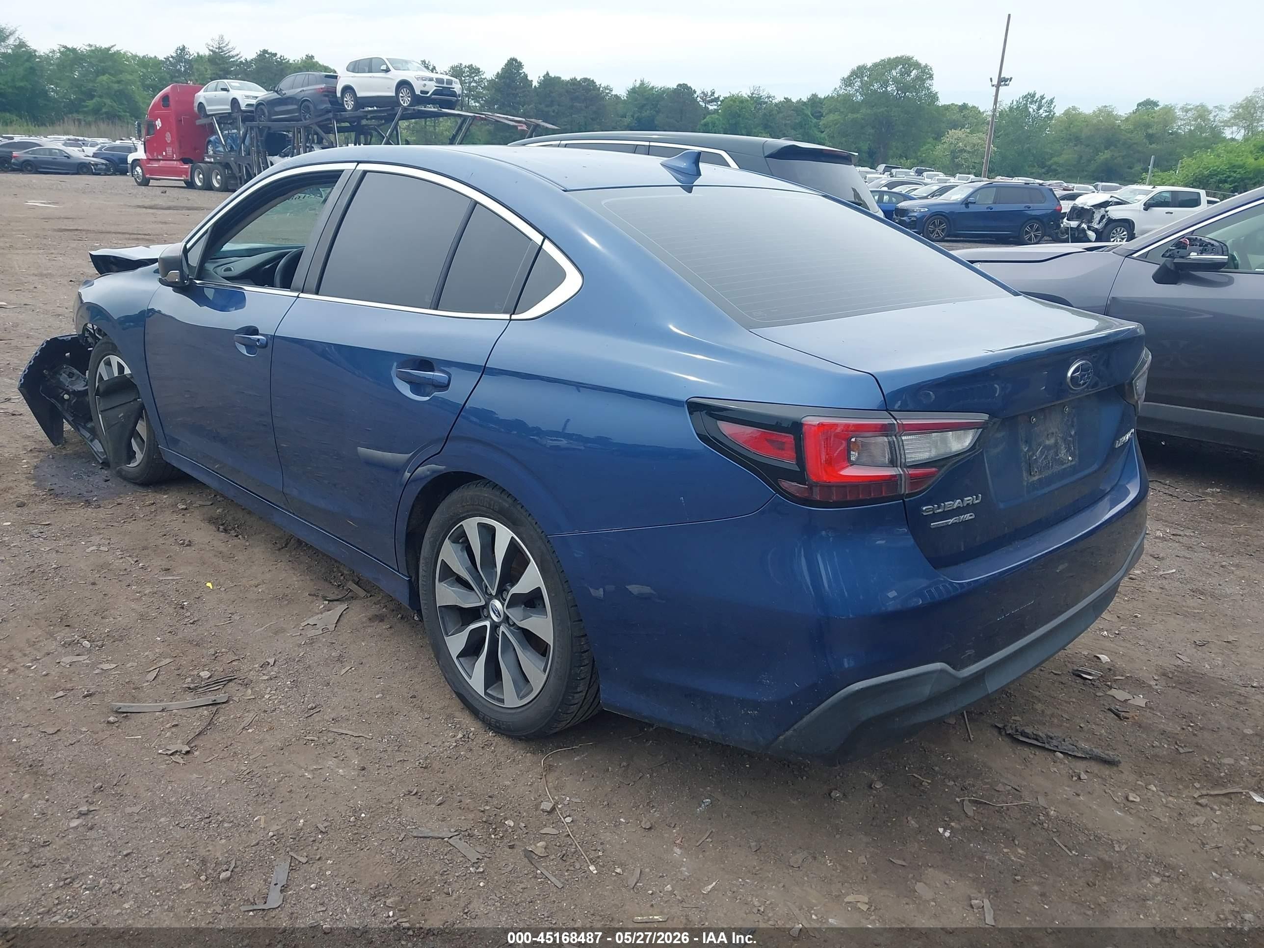 2020 Subaru Legacy   Blue vin: 4S3BWAA66L3033653