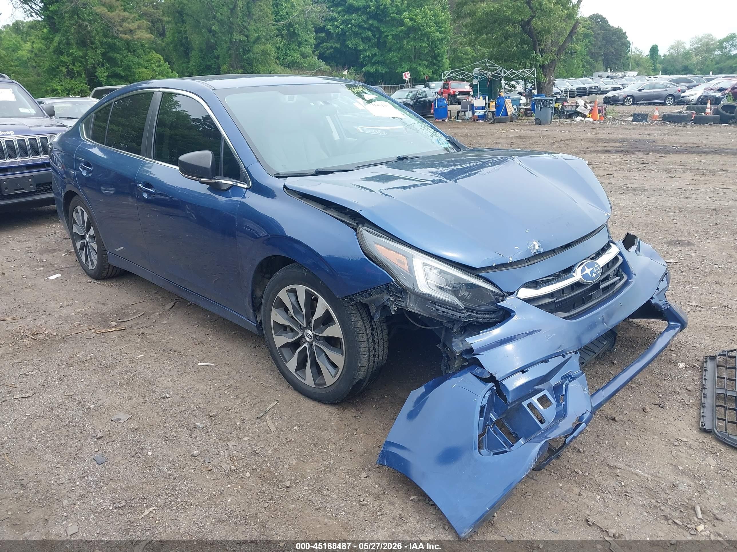 2020 Subaru Legacy   Blue vin: 4S3BWAA66L3033653