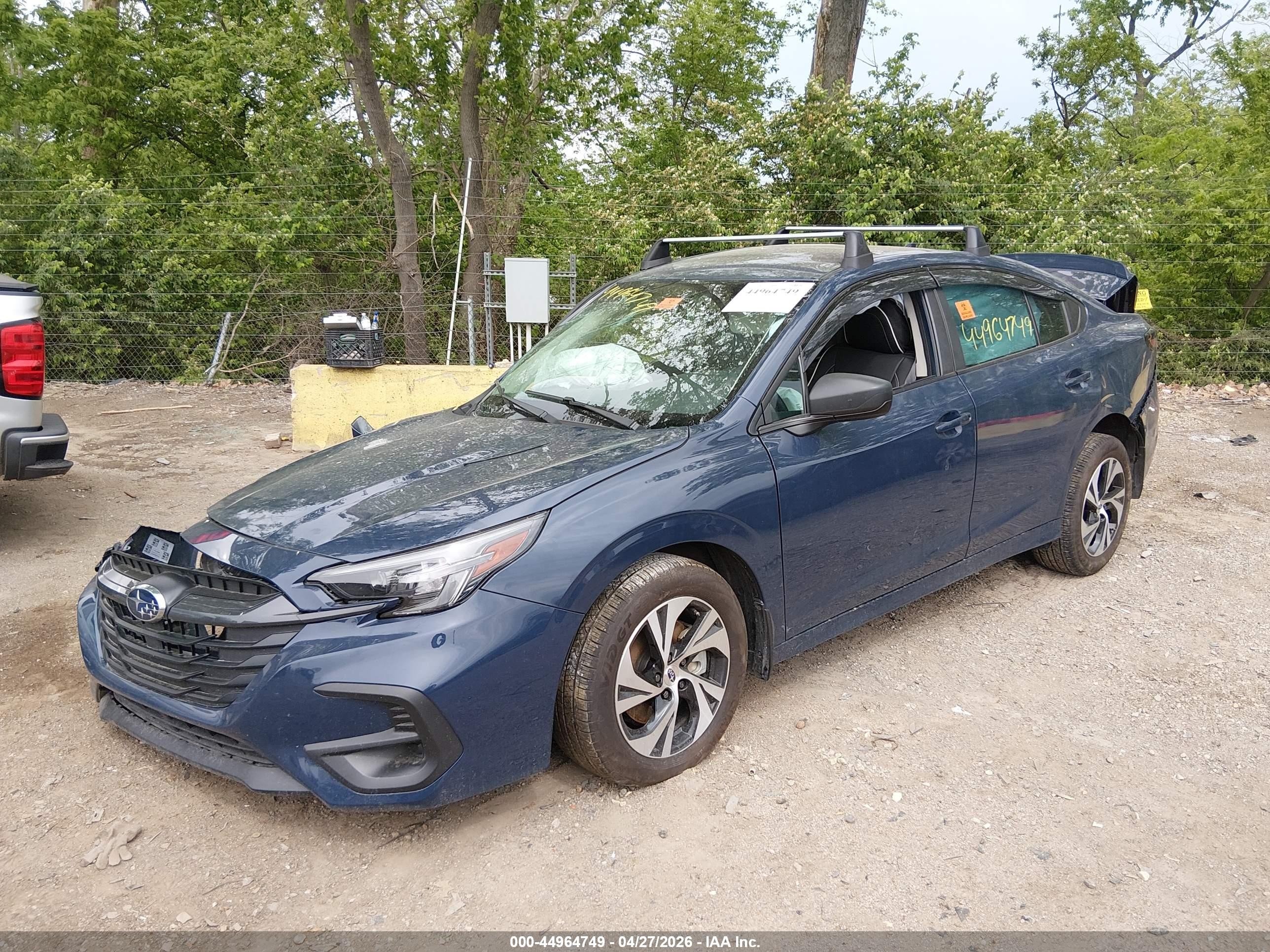 2025 Subaru Legacy   Blue vin: 4S3BWAB64S3022938