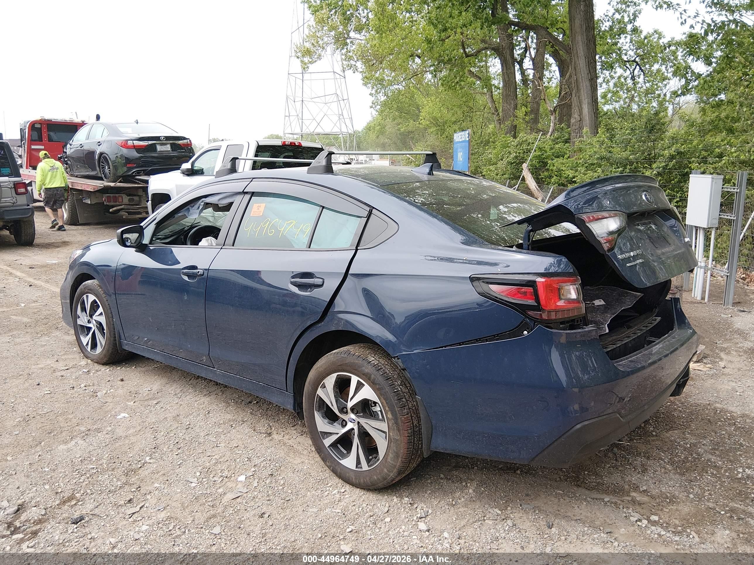 2025 Subaru Legacy   Blue vin: 4S3BWAB64S3022938
