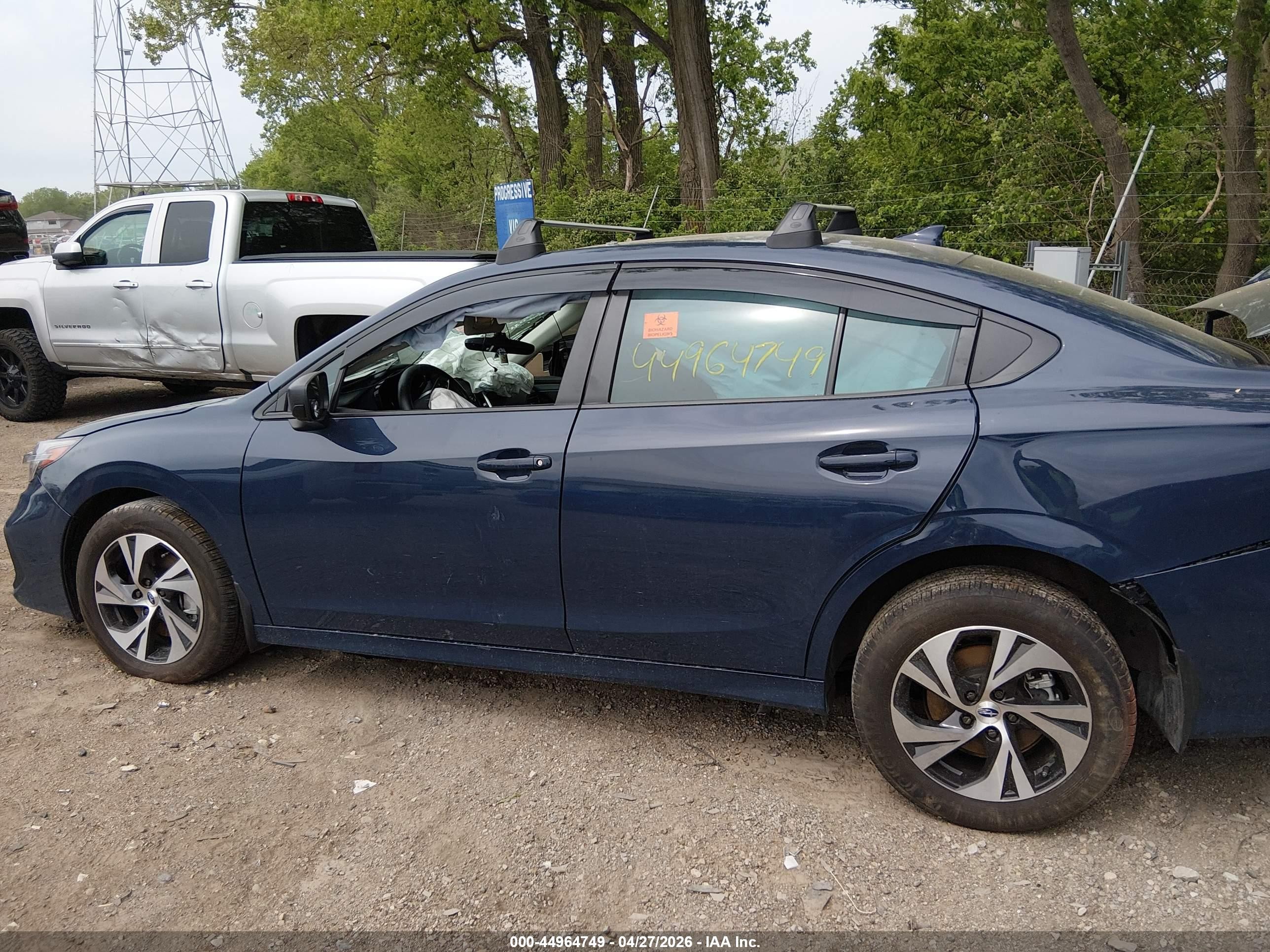 2025 Subaru Legacy   Blue vin: 4S3BWAB64S3022938