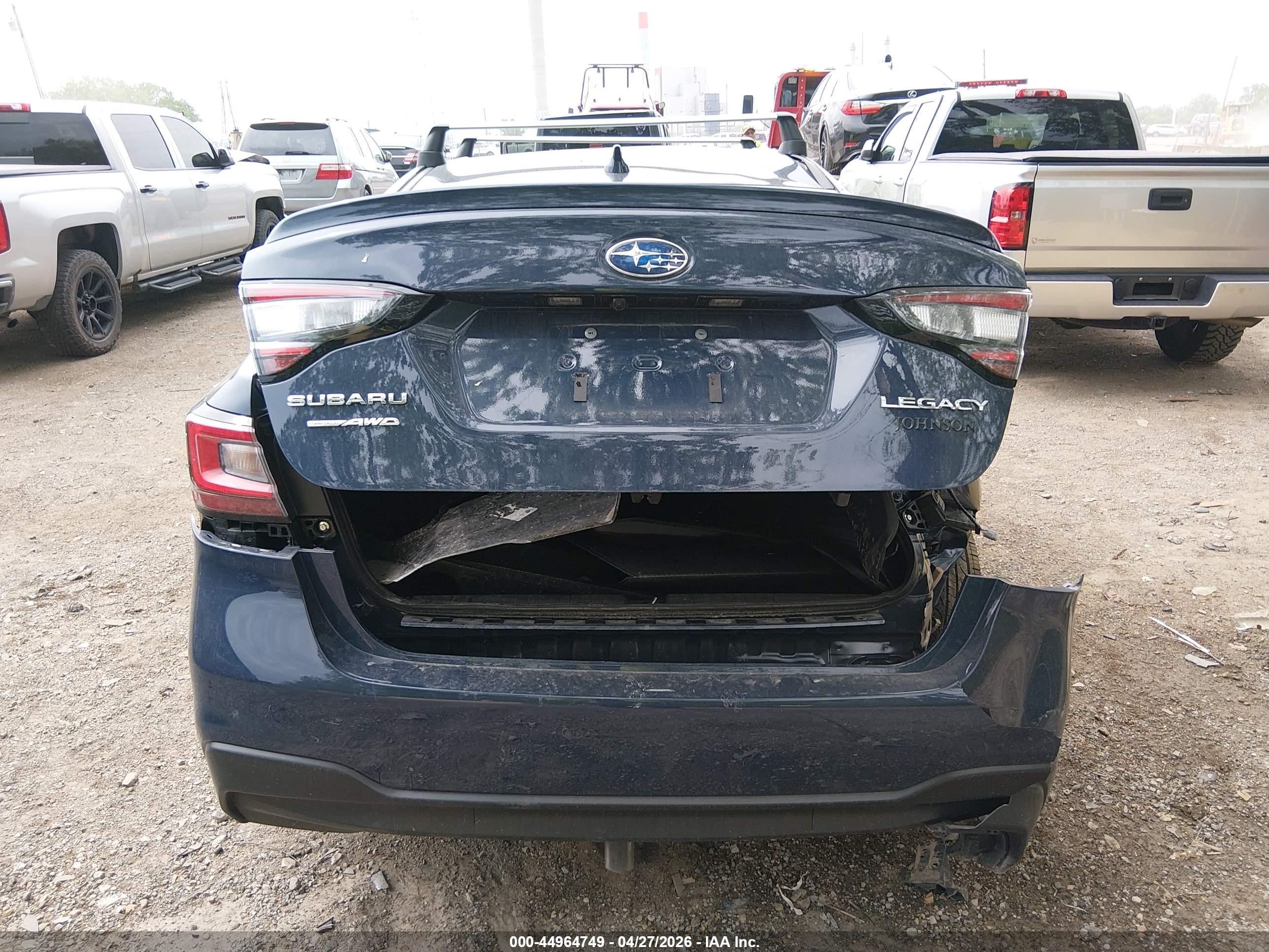 2025 Subaru Legacy   Blue vin: 4S3BWAB64S3022938