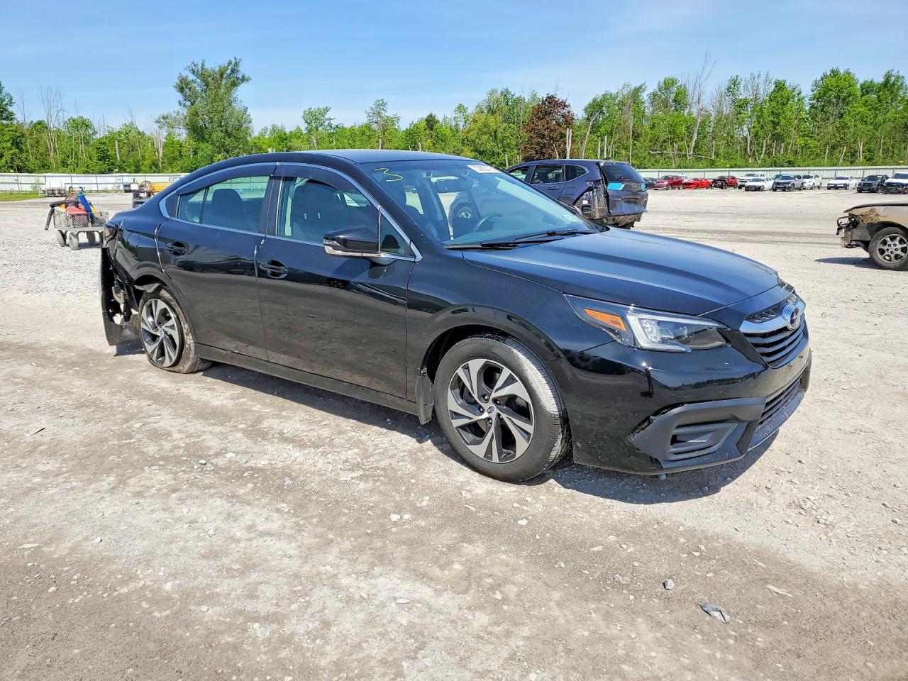 2020 Subaru Legacy Premium Black vin: 4S3BWAC61L3009001