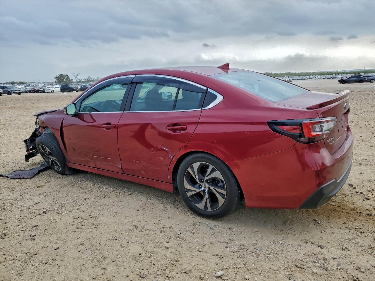 2021 Subaru Legacy Premium Red vin: 4S3BWAC63M3002875