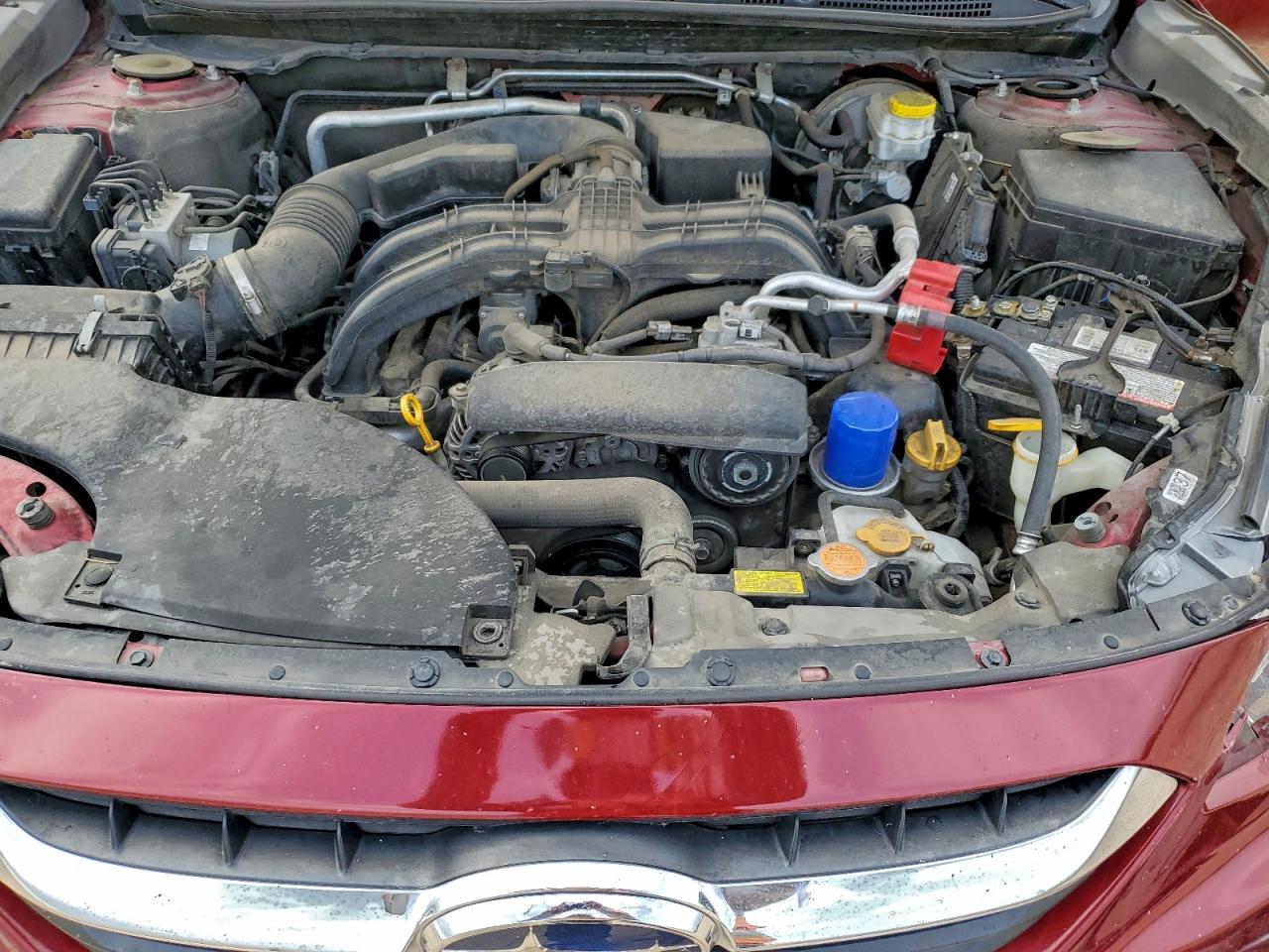 2021 Subaru Legacy Premium Red vin: 4S3BWAC63M3002875