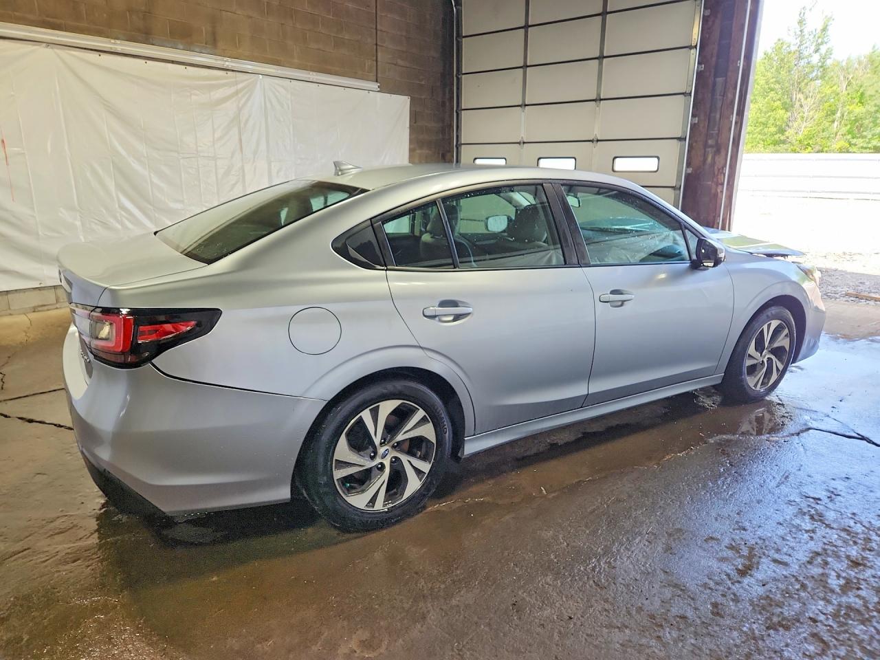 2023 Subaru Legacy Premium Silver vin: 4S3BWAC65P3007080
