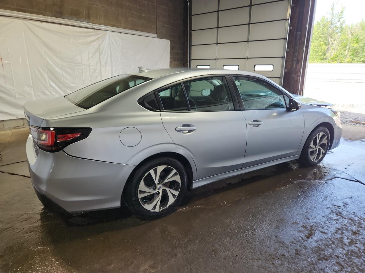 2023 Subaru Legacy Premium Silver vin: 4S3BWAC65P3007080 Damage: Right Rear Door, Chipped, 2